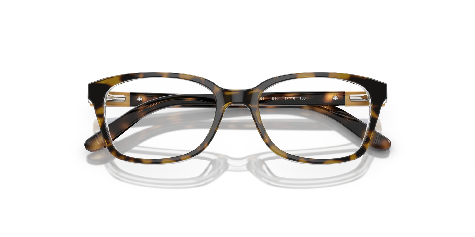 VOGUE EYEWEAR VY2001 1916 Montature da vista Acetato Marrone Squadrata Normale - immagine 2