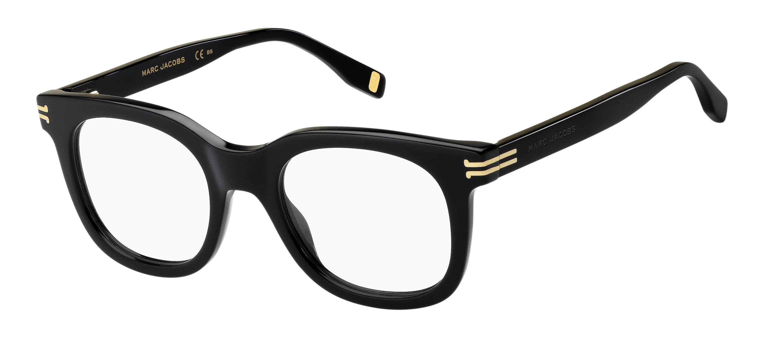 Marc Jacobs MJ 1025 807 Montature da vista Acetato Nero Squadrata - immagine 1
