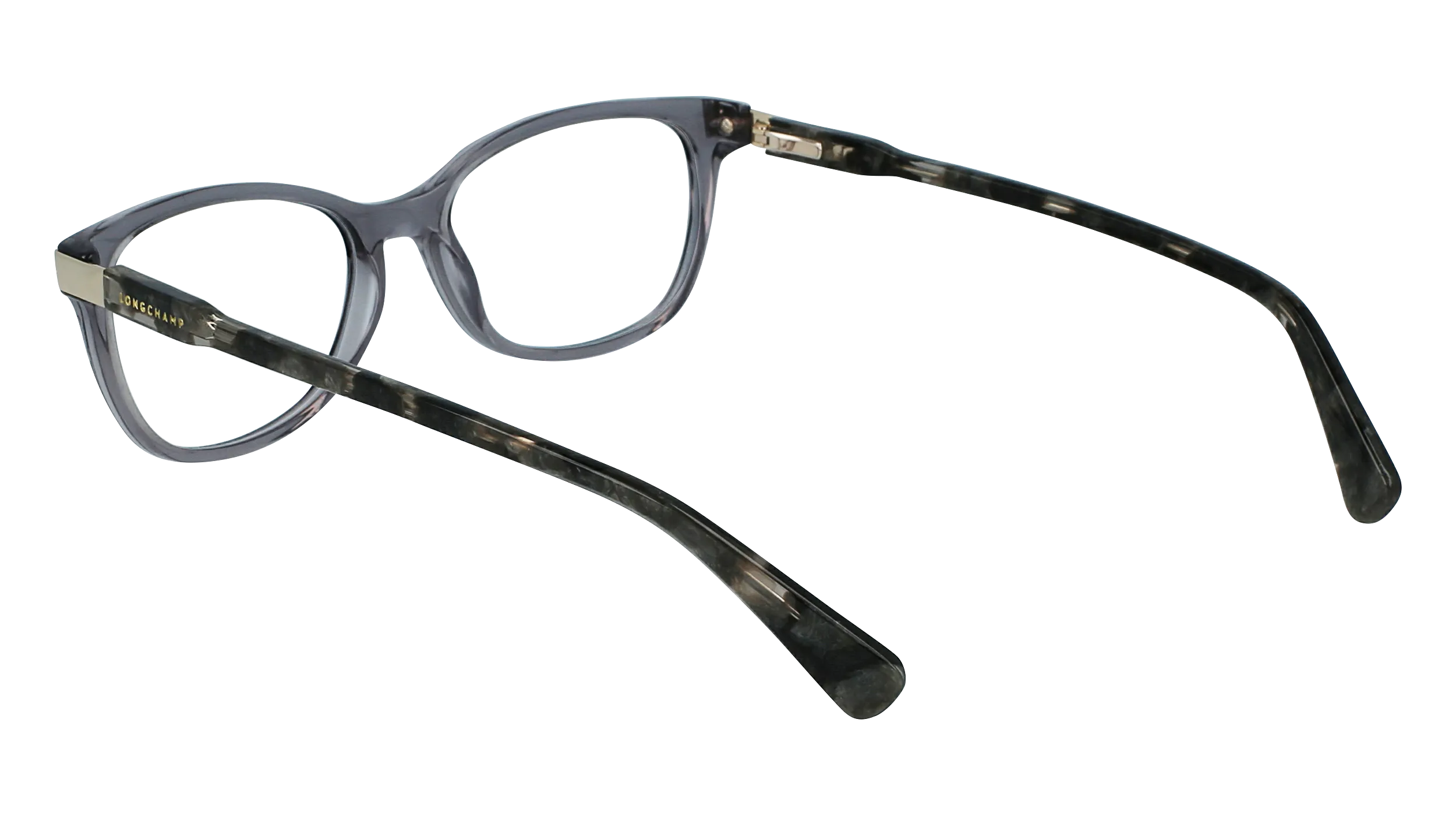 LONGCHAMP LO2616 035 Montature da vista Acetato Grigio Squadrata Normale Fotocromatiche - immagine 3