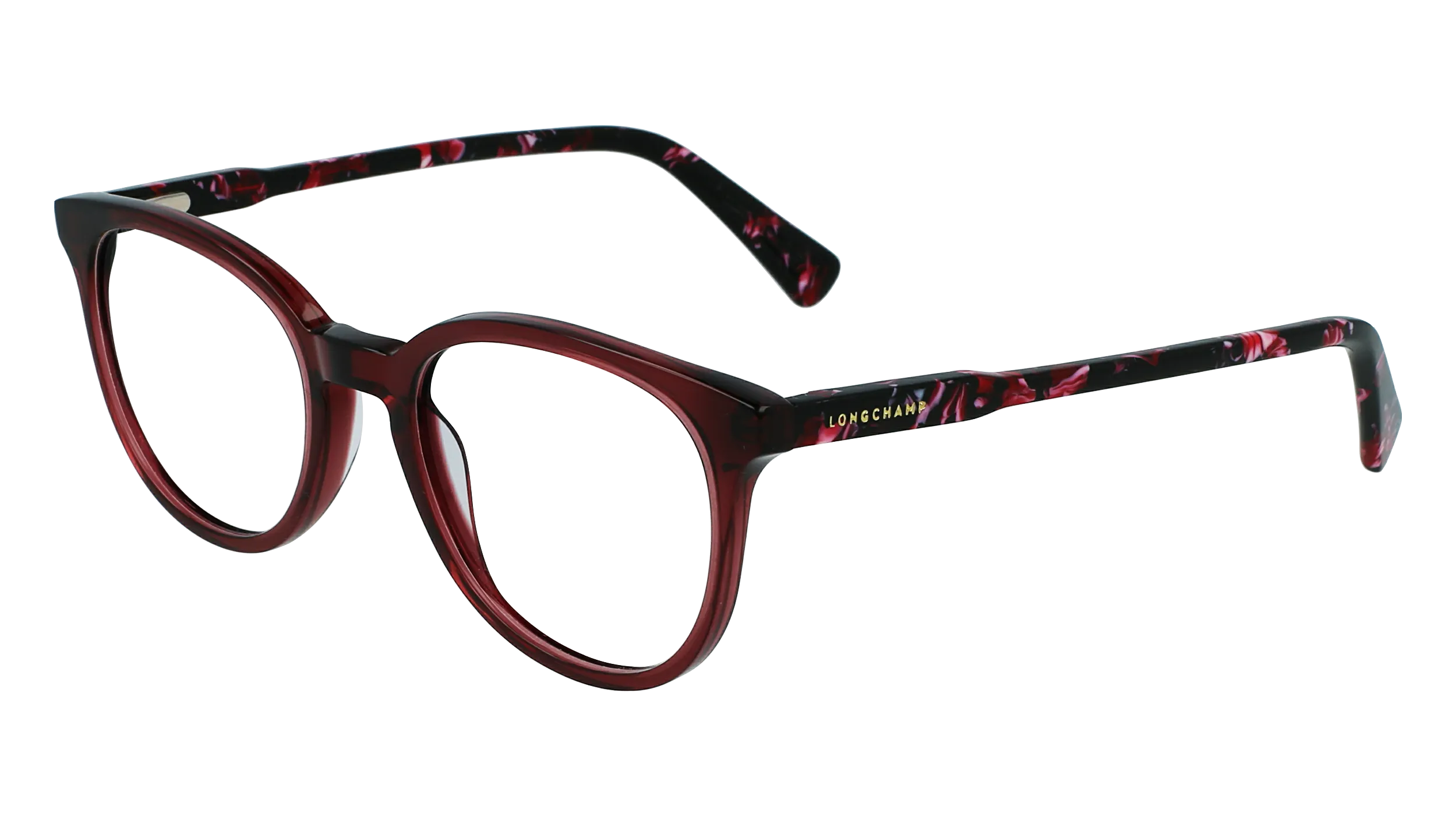 LONGCHAMP LO2608 611 Montature da vista Acetato Rosso Squadrata Normale Fotocromatiche - immagine 1