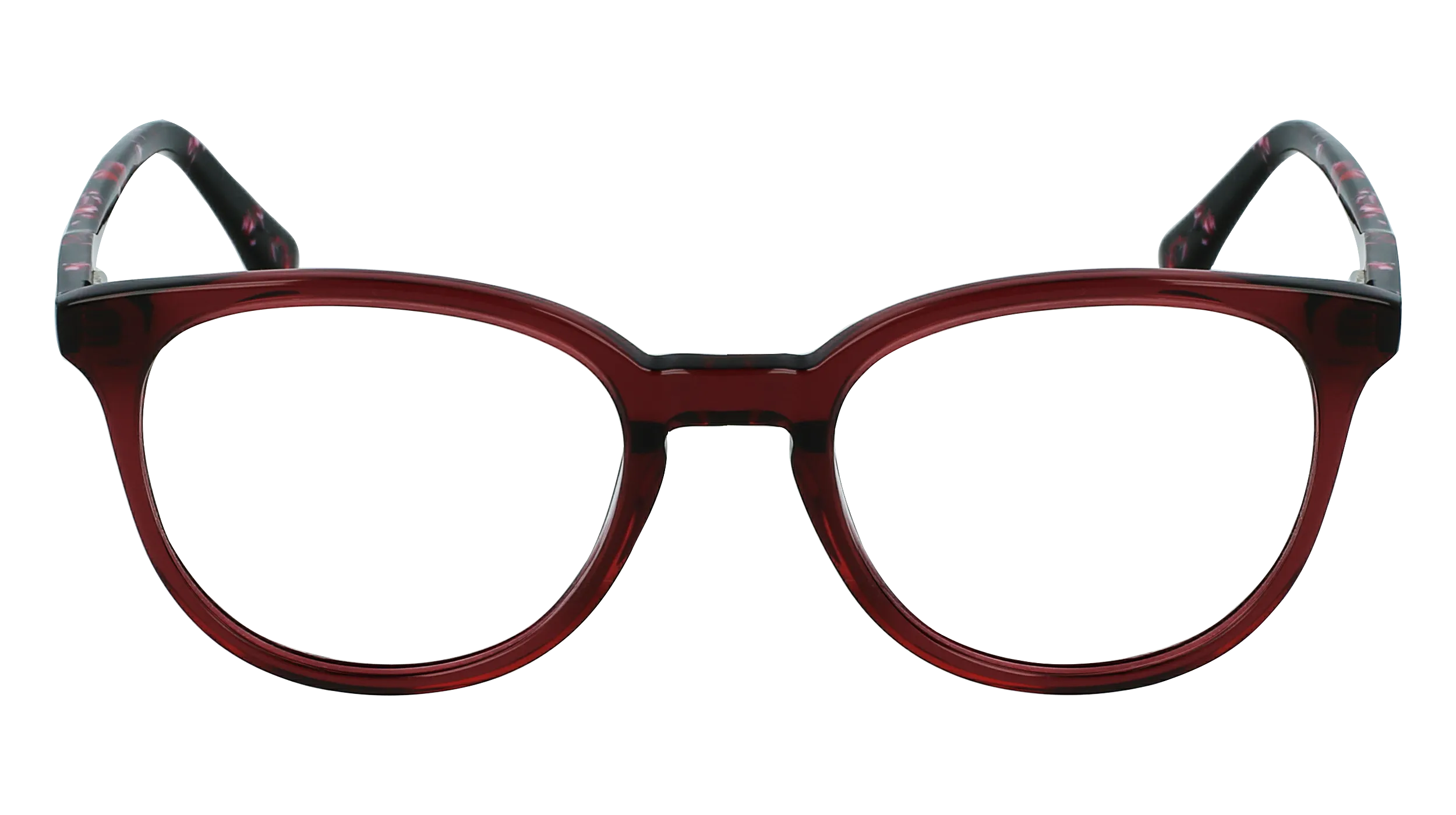 LONGCHAMP LO2608 611 Montature da vista Acetato Rosso Squadrata Normale Fotocromatiche - immagine 2