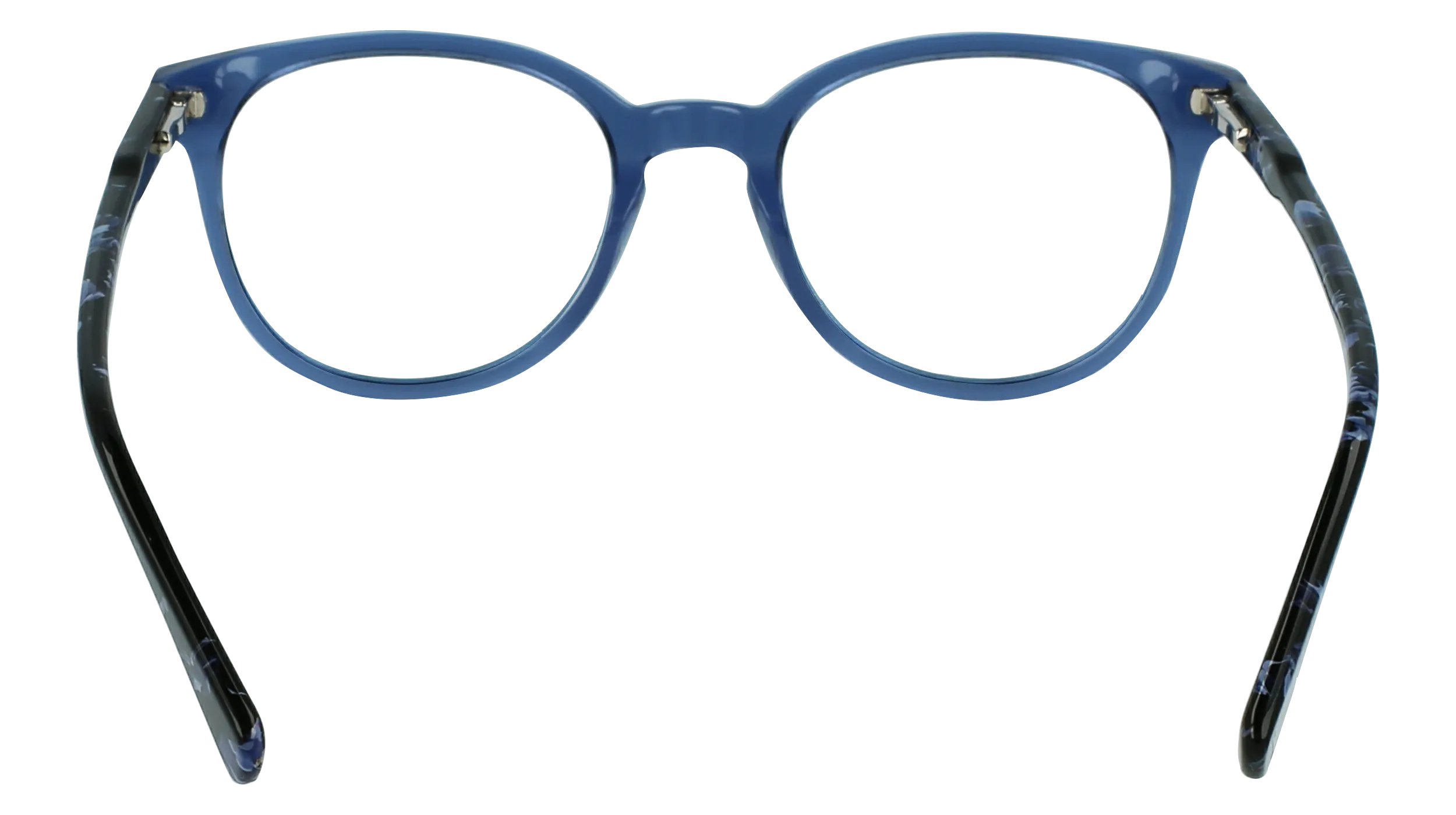 LONGCHAMP LO2608 424 Montature da vista Acetato Blu Squadrata Normale Fotocromatiche - immagine 4