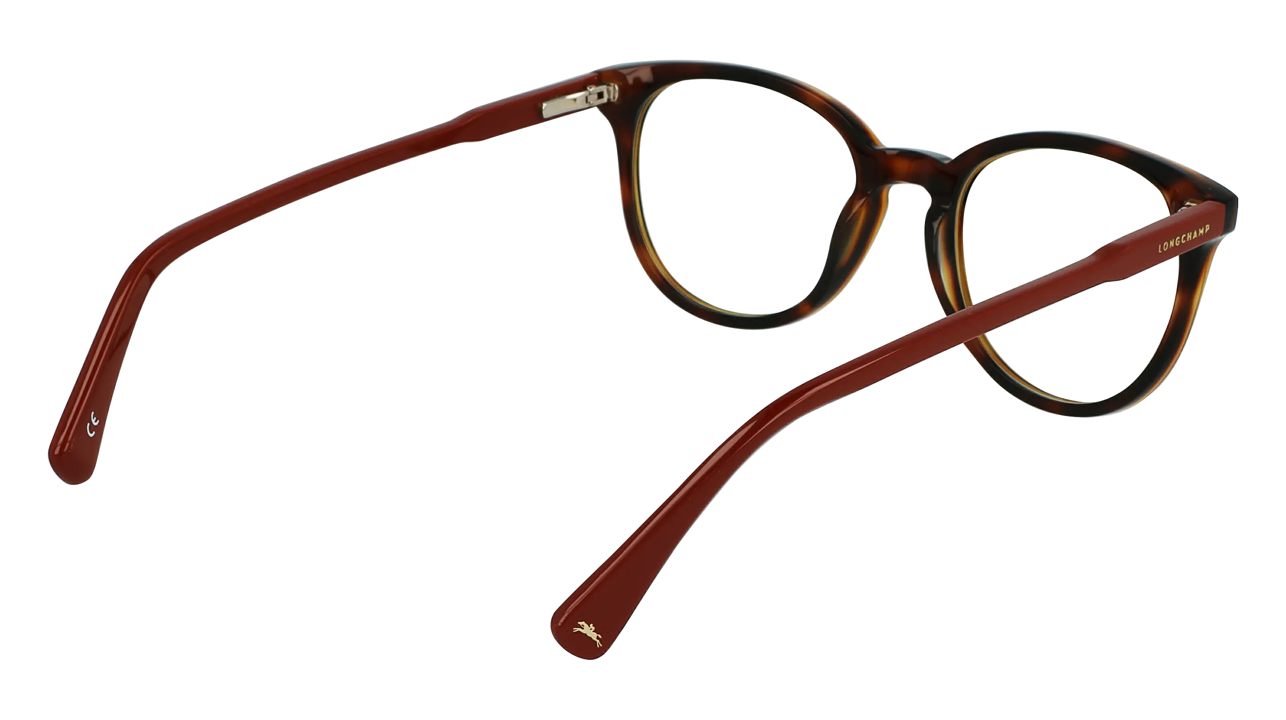 LONGCHAMP LO2608 214 Montature da vista Acetato Havana Squadrata Normale Fotocromatiche - immagine 4