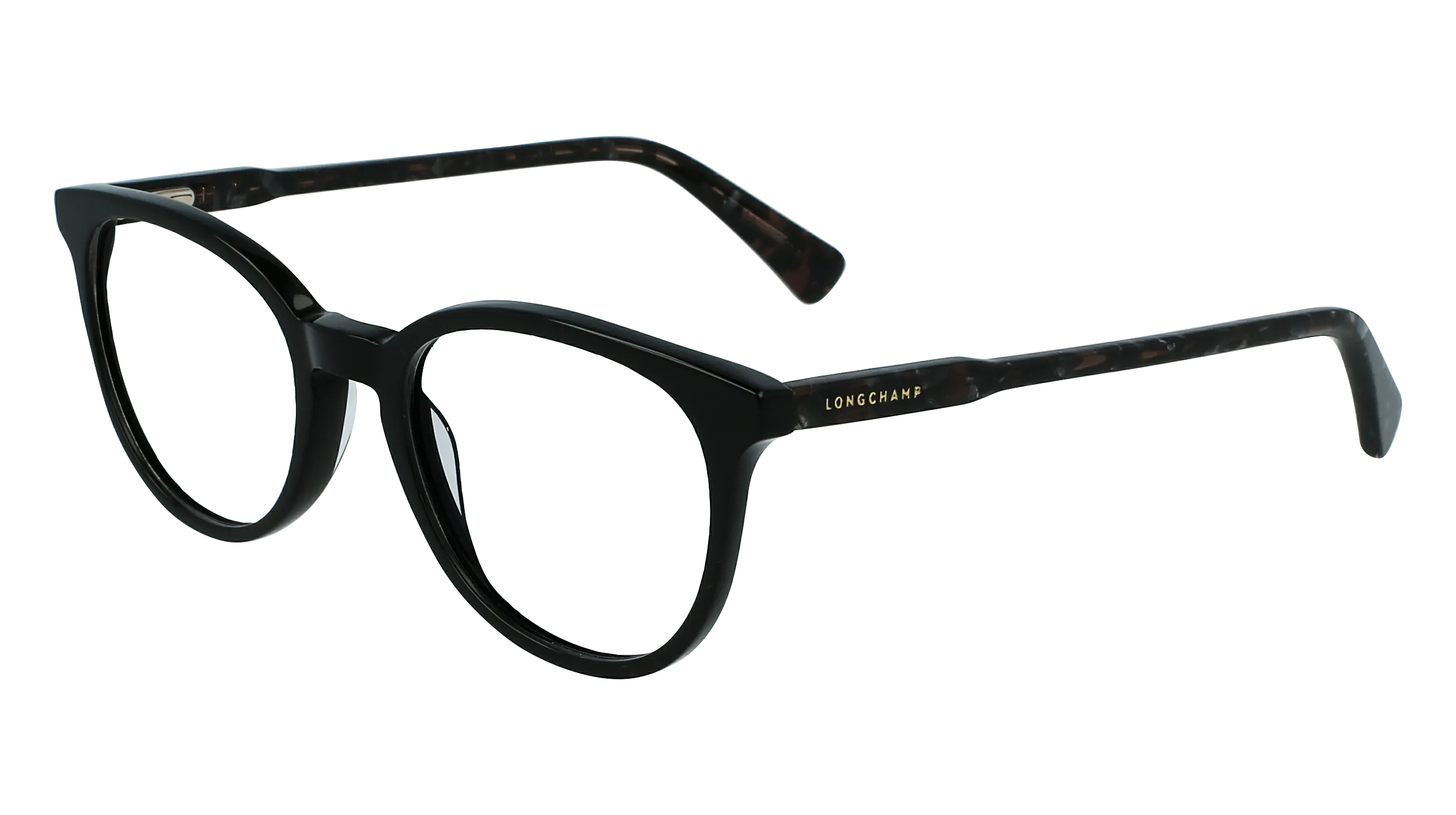 LONGCHAMP LO2608 002 Montature da vista Acetato Nero Squadrata Normale Fotocromatiche - immagine 1