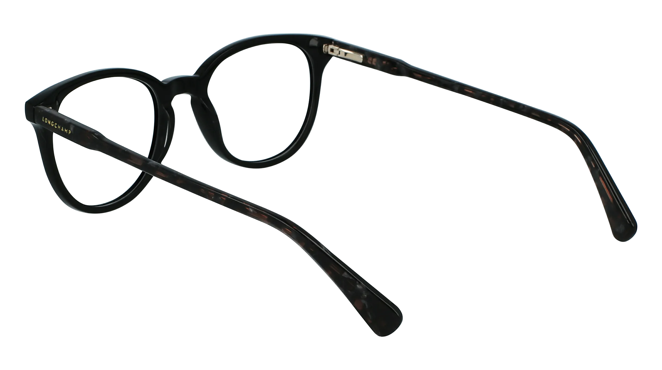LONGCHAMP LO2608 002 Montature da vista Acetato Nero Squadrata Normale Fotocromatiche - immagine 3