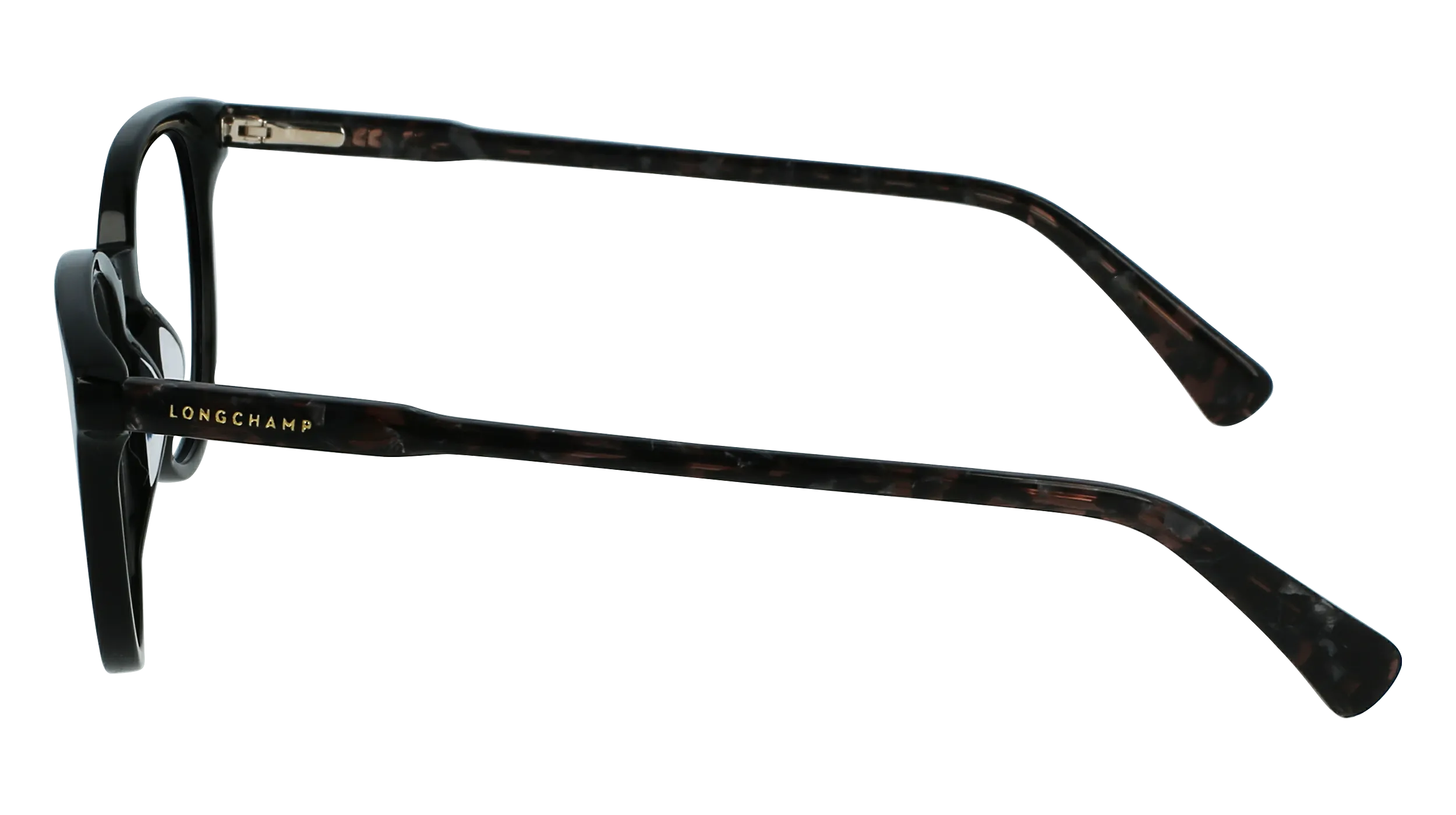 LONGCHAMP LO2608 002 Montature da vista Acetato Nero Squadrata Normale Fotocromatiche - immagine 4