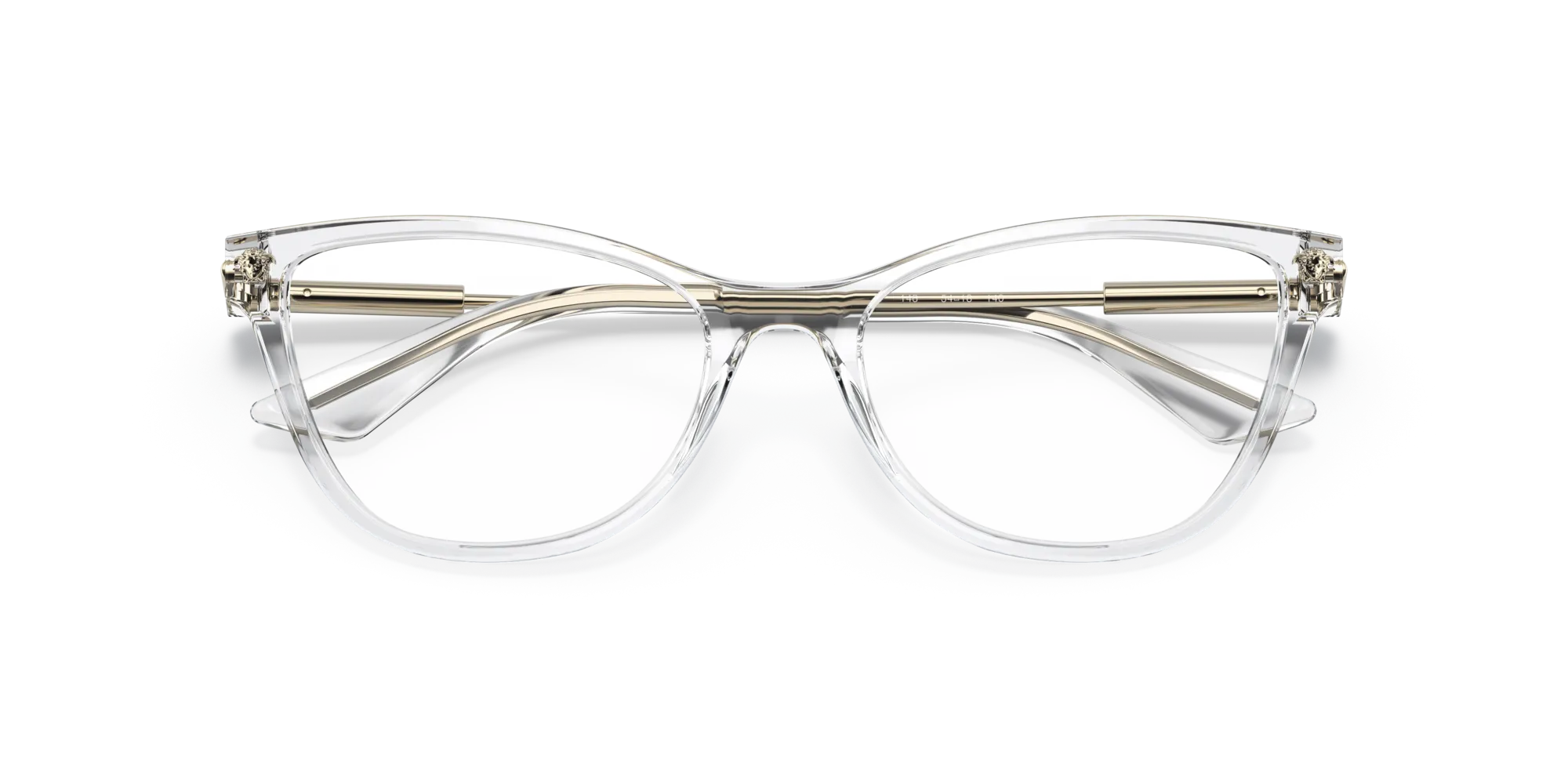 Versace VE3309 148 Montature da vista Acetato Trasparente Cat Eye Normale - immagine 2