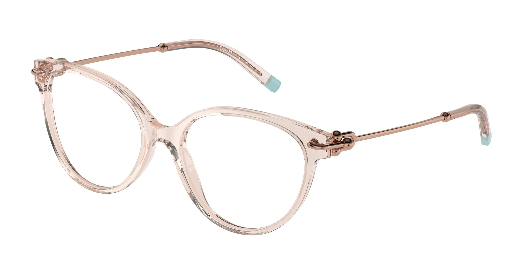 Tiffany TF2217 8278 Montature da vista Acetato Rosa Cat Eye Normale - immagine 1