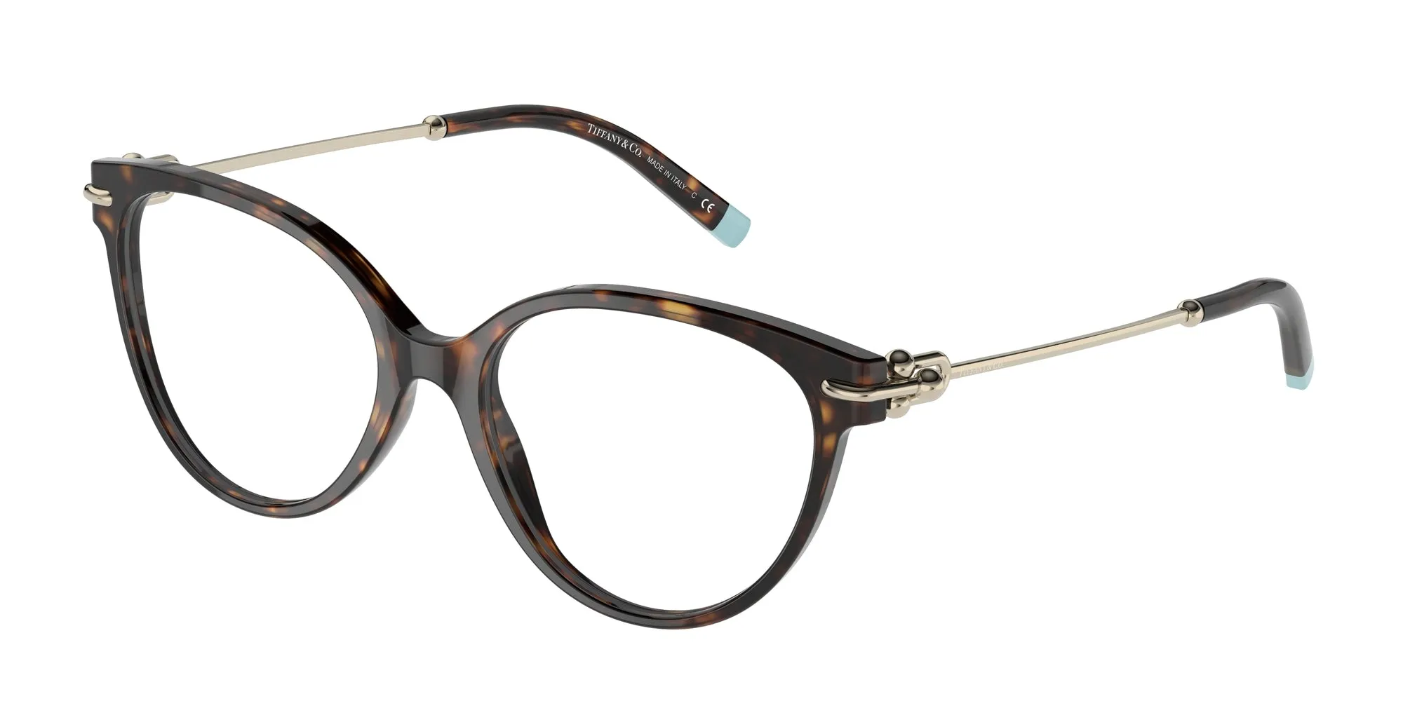 Tiffany TF2217 8015 Montature da vista Acetato Tartaruga Cat Eye Normale - immagine 1