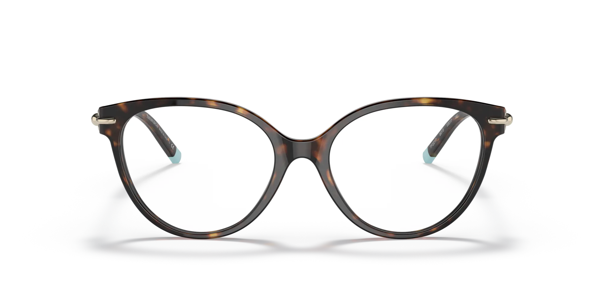 Tiffany TF2217 8015 Montature da vista Acetato Tartaruga Cat Eye Normale - immagine 3