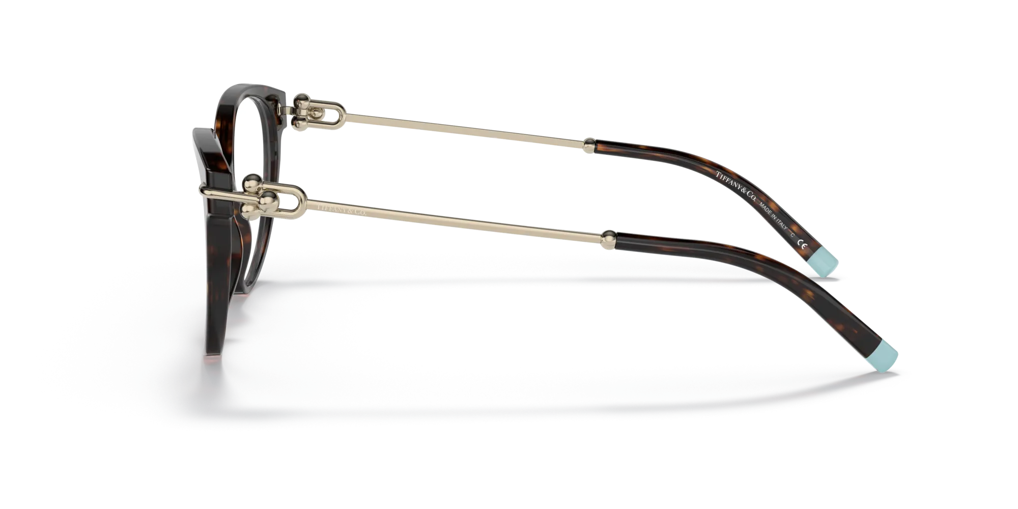 Tiffany TF2217 8015 Montature da vista Acetato Tartaruga Cat Eye Normale - immagine 4