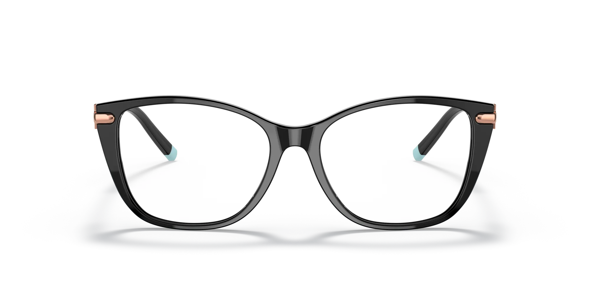Tiffany TF2216 8001 Montature da vista Acetato Nero Trasparente Farfalla Normale - immagine 3