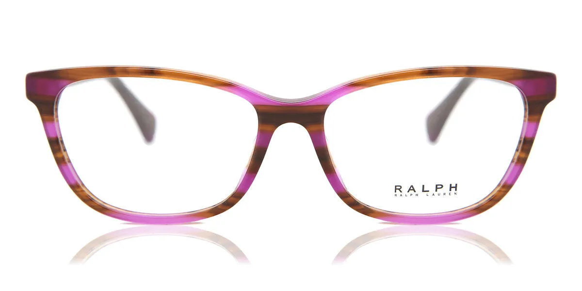 Ralph Lauren RA7133U 5984 Montature da vista Acetato Marrone Trasparente Pillow Normale - immagine 1