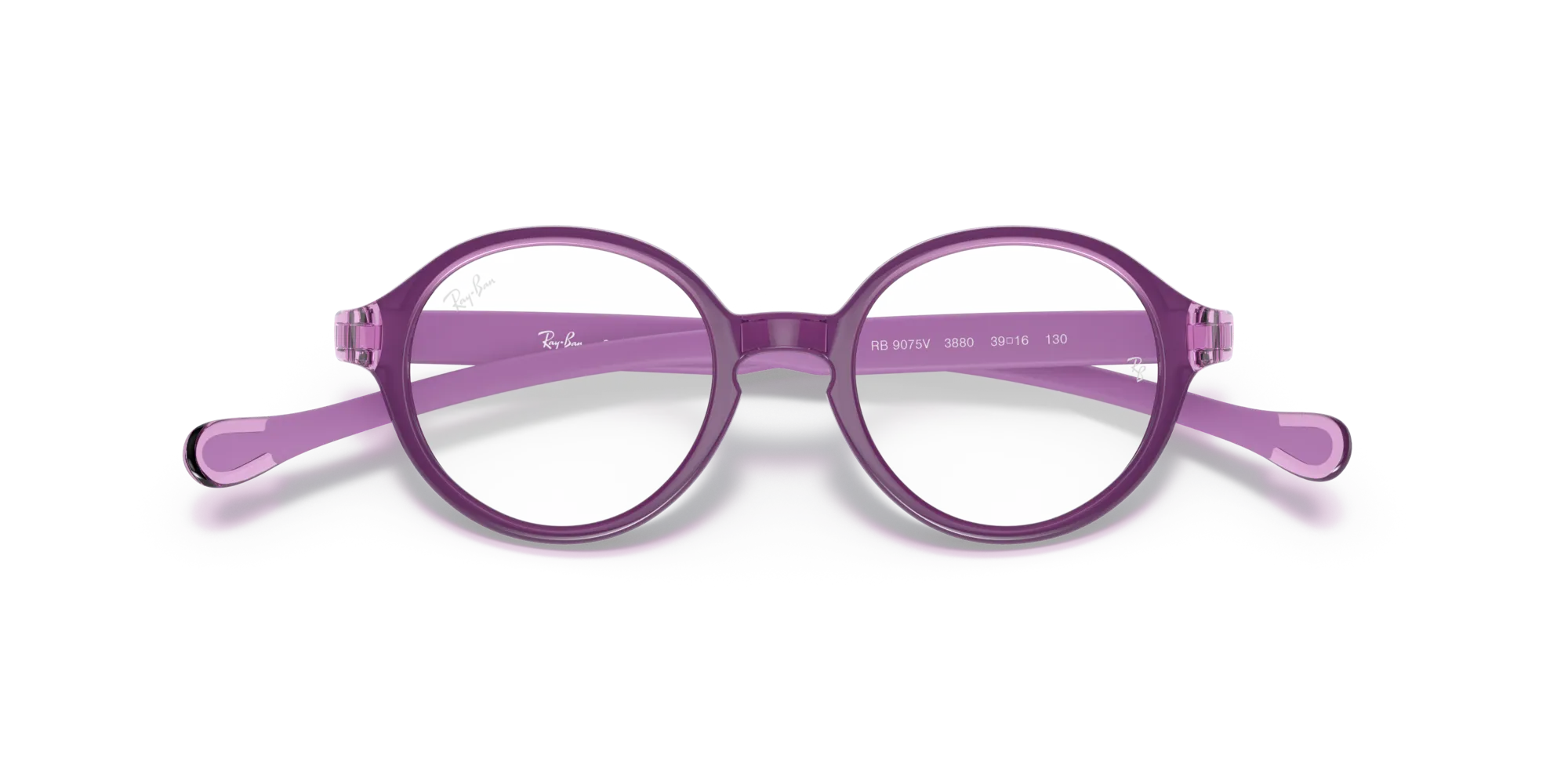 Ray - Ban RY9075V 3880 Montature da vista bambino Plastica Viola Pantos - immagine 2