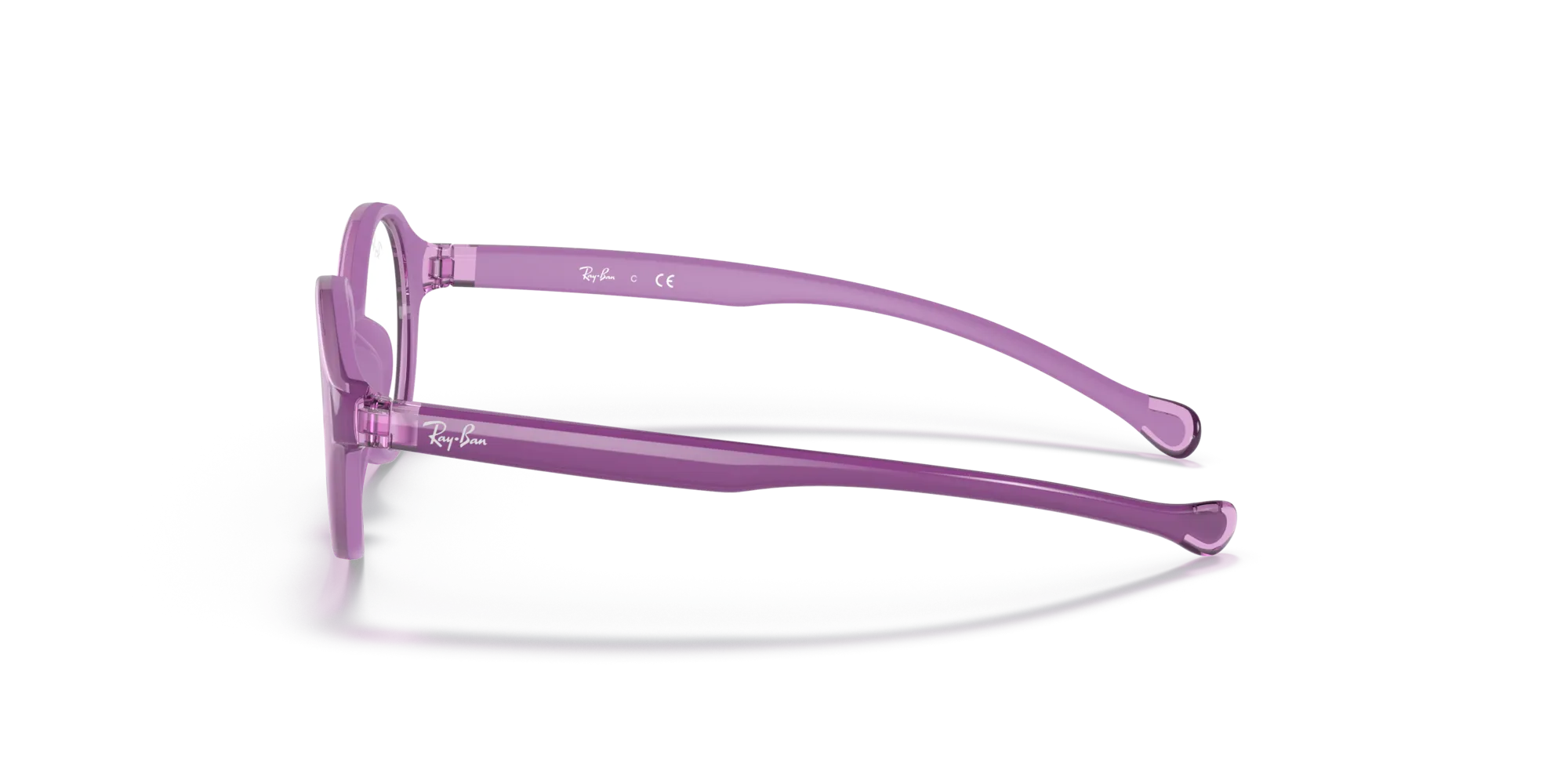 Ray - Ban RY9075V 3880 Montature da vista bambino Plastica Viola Pantos - immagine 4