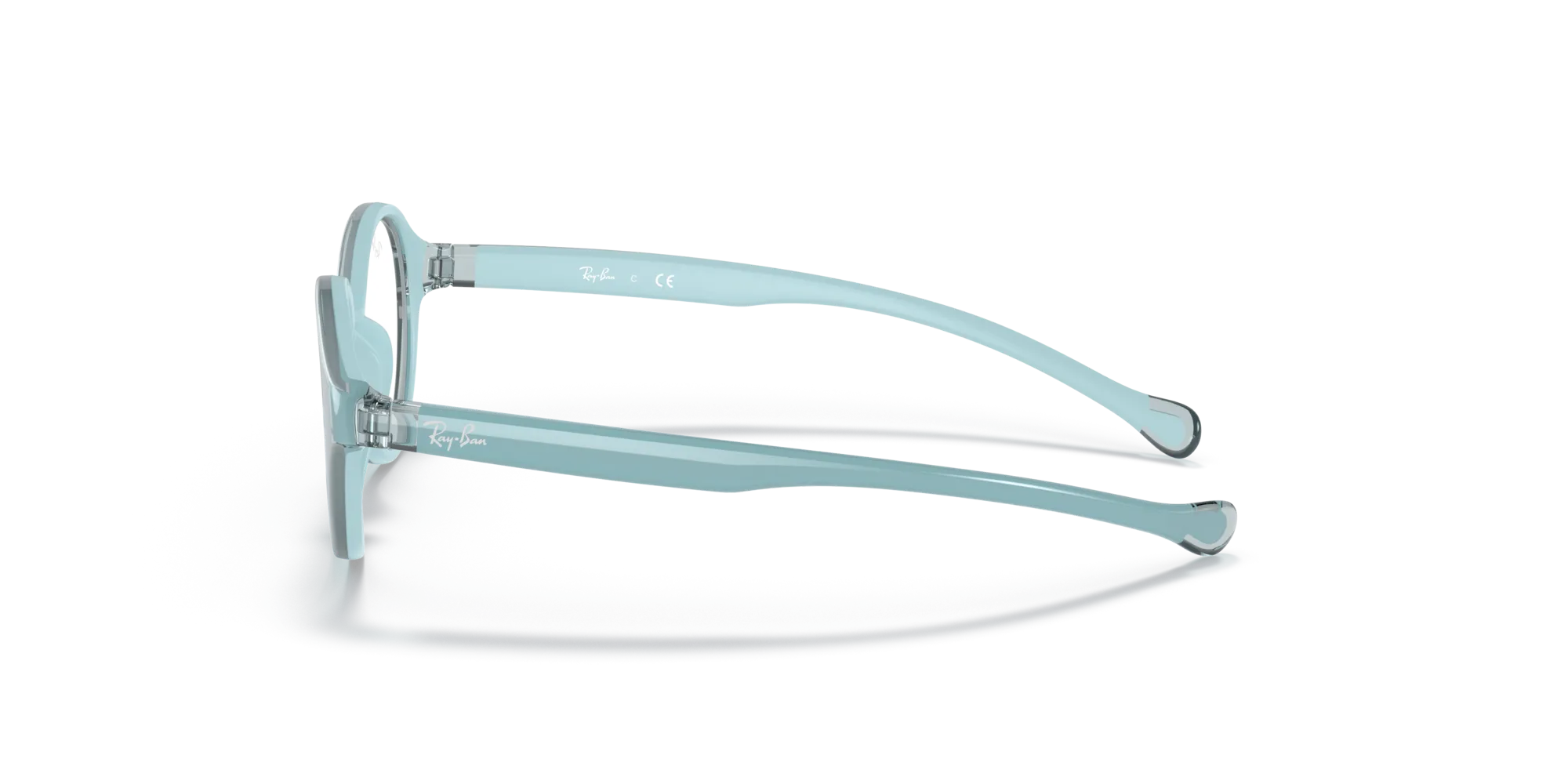 Ray - Ban RY9075V 3879 Montature da vista bambino Plastica Azzurro Pantos - immagine 4