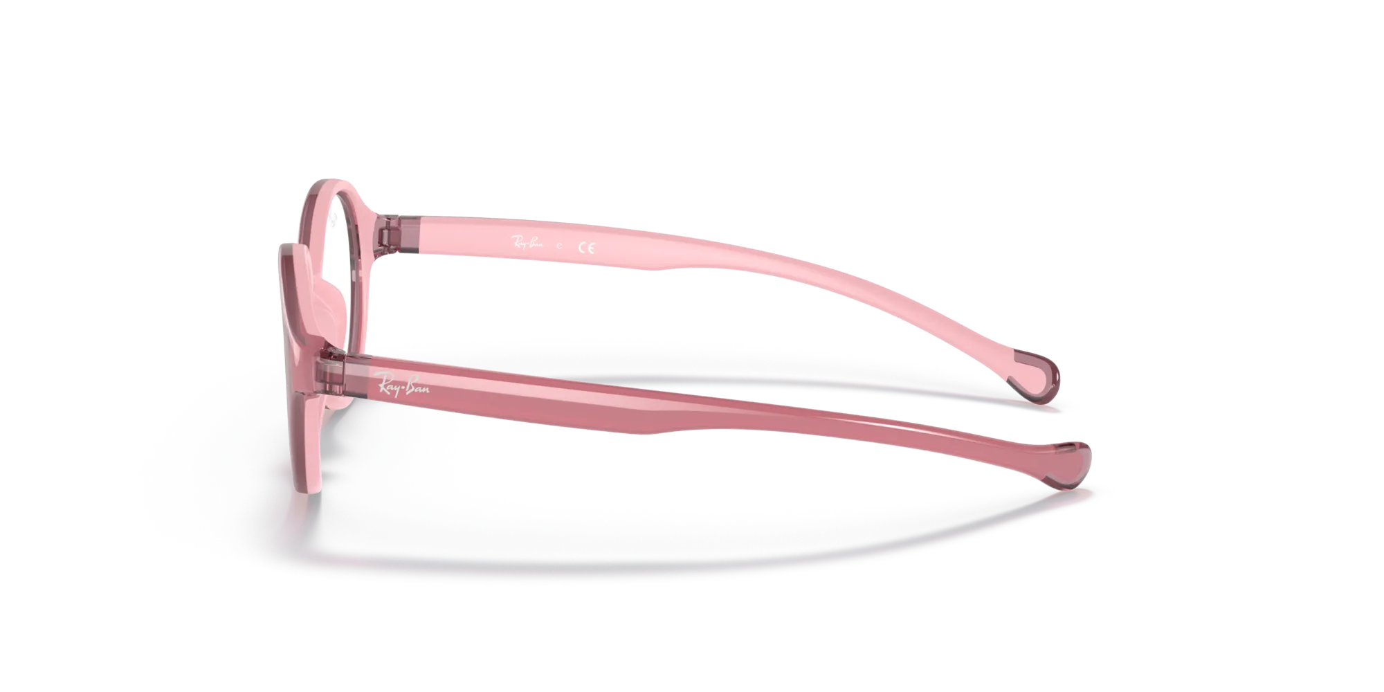 Ray - Ban RY9075V 3877 Montature da vista bambino Plastica Porpora/Rosso Pantos - immagine 4