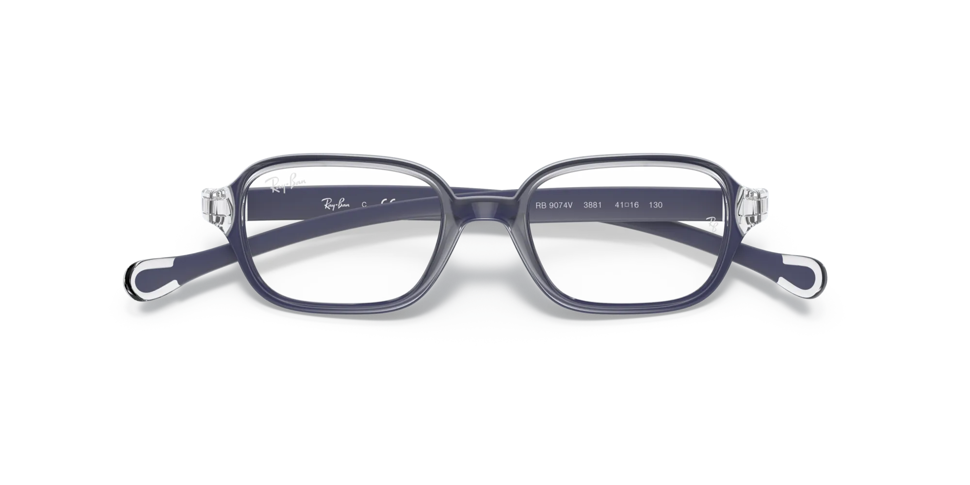 Ray - Ban RY9074V 3881 Montature da vista Acetato Blu Squadrata - immagine 2