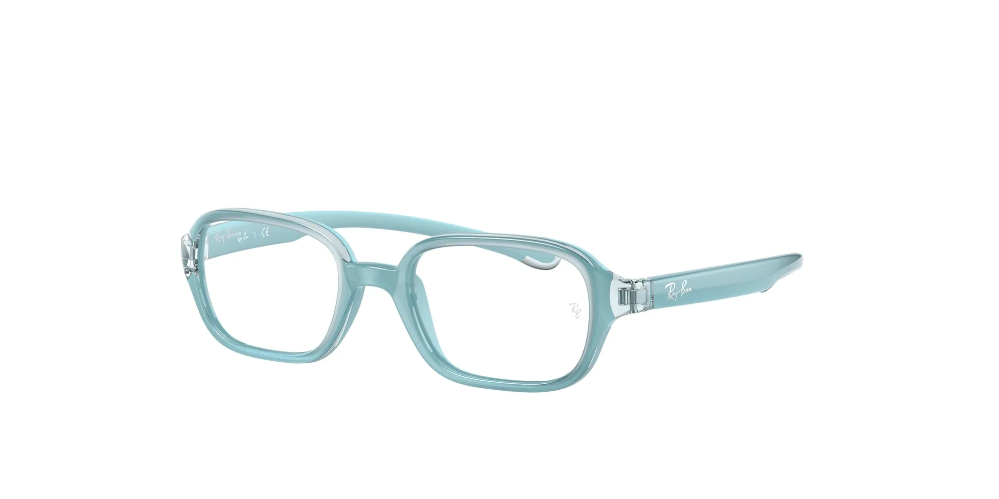 Ray - Ban RY9074V 3879 Montature da vista Acetato Azzurro Squadrata - immagine 1