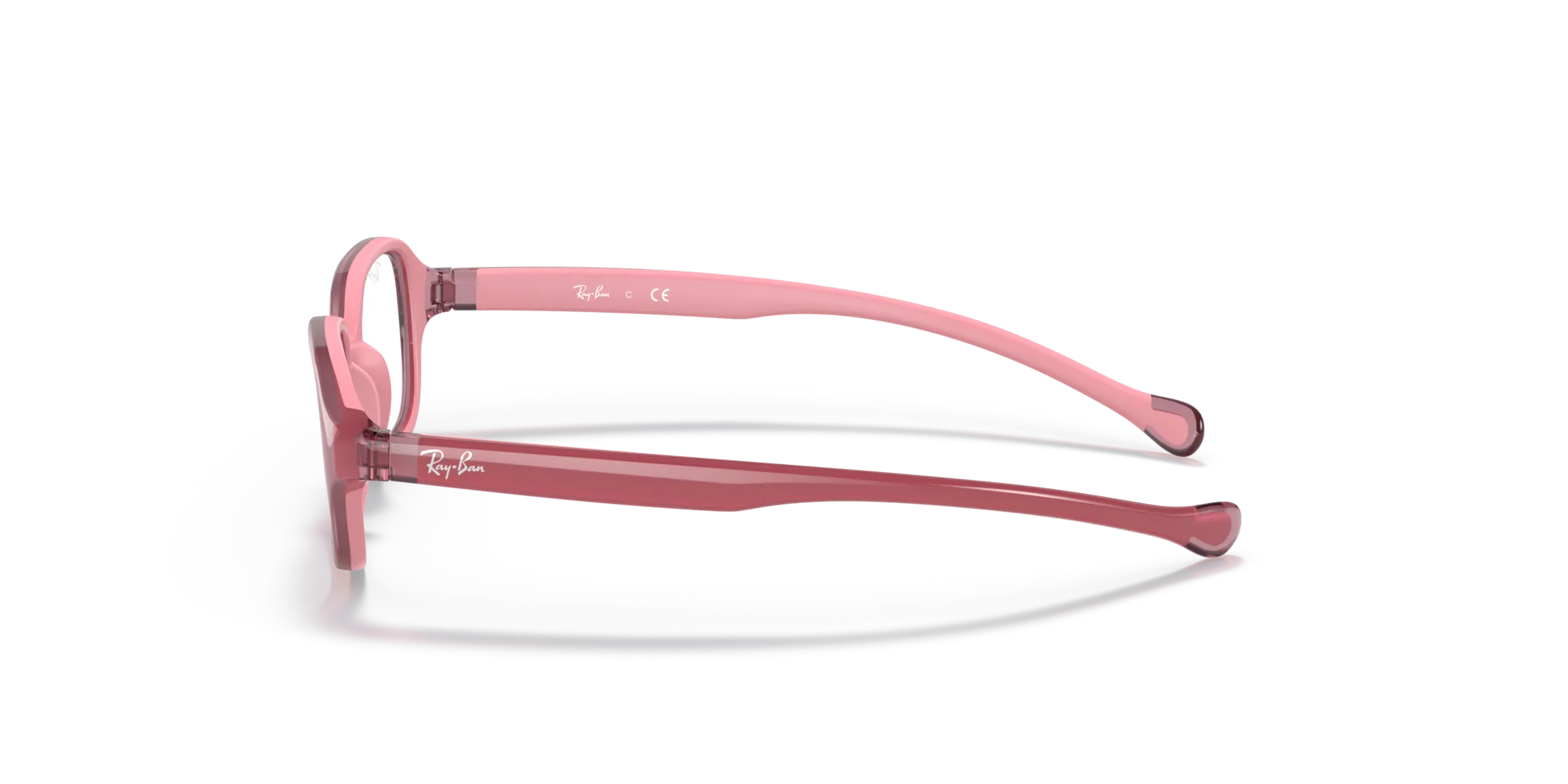Ray - Ban RY9074V 3877 Montature da vista Acetato Rosso Squadrata - immagine 4