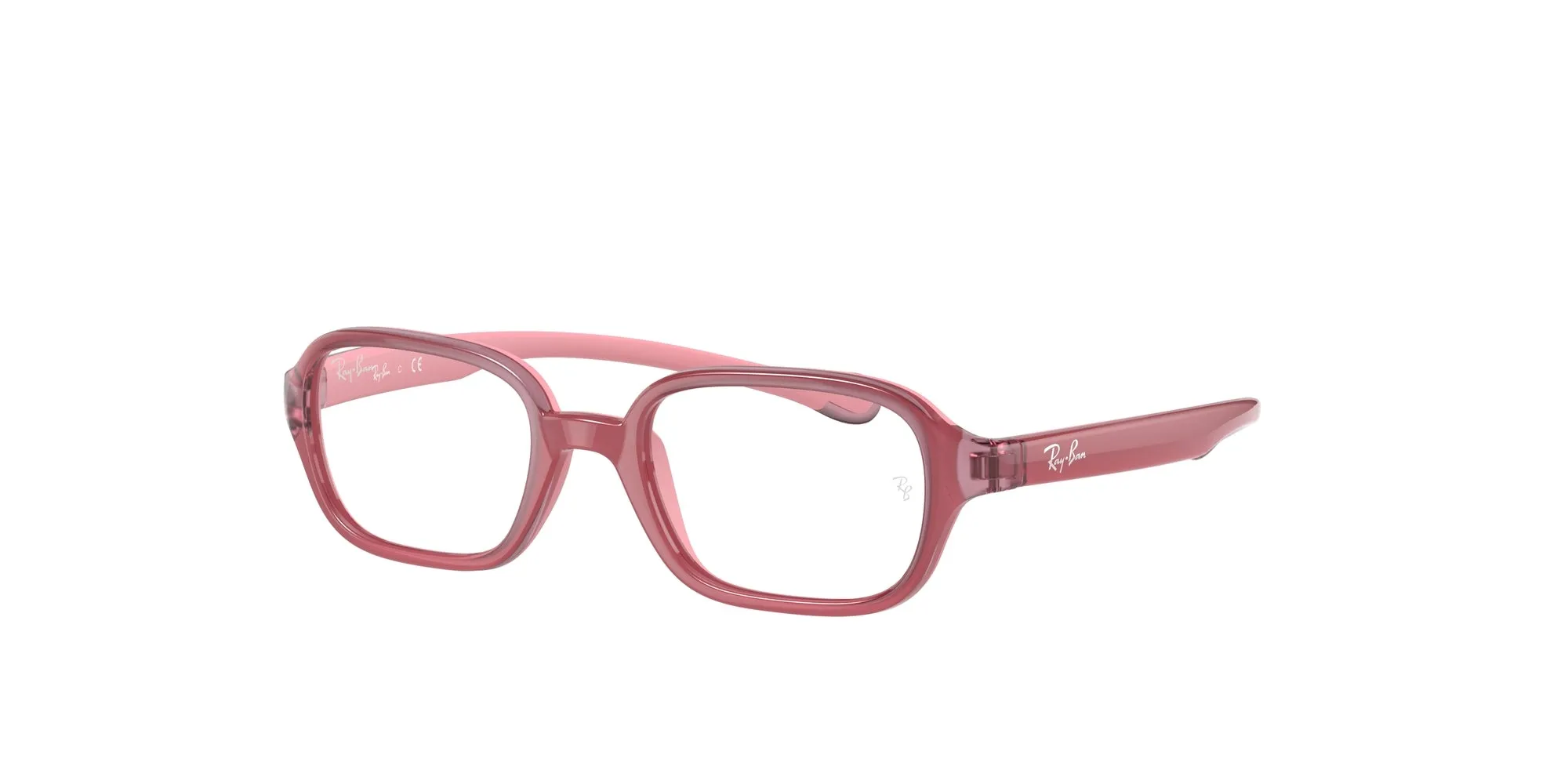 Ray - Ban RY9074V 3877 Montature da vista Acetato Rosso Squadrata - immagine 1