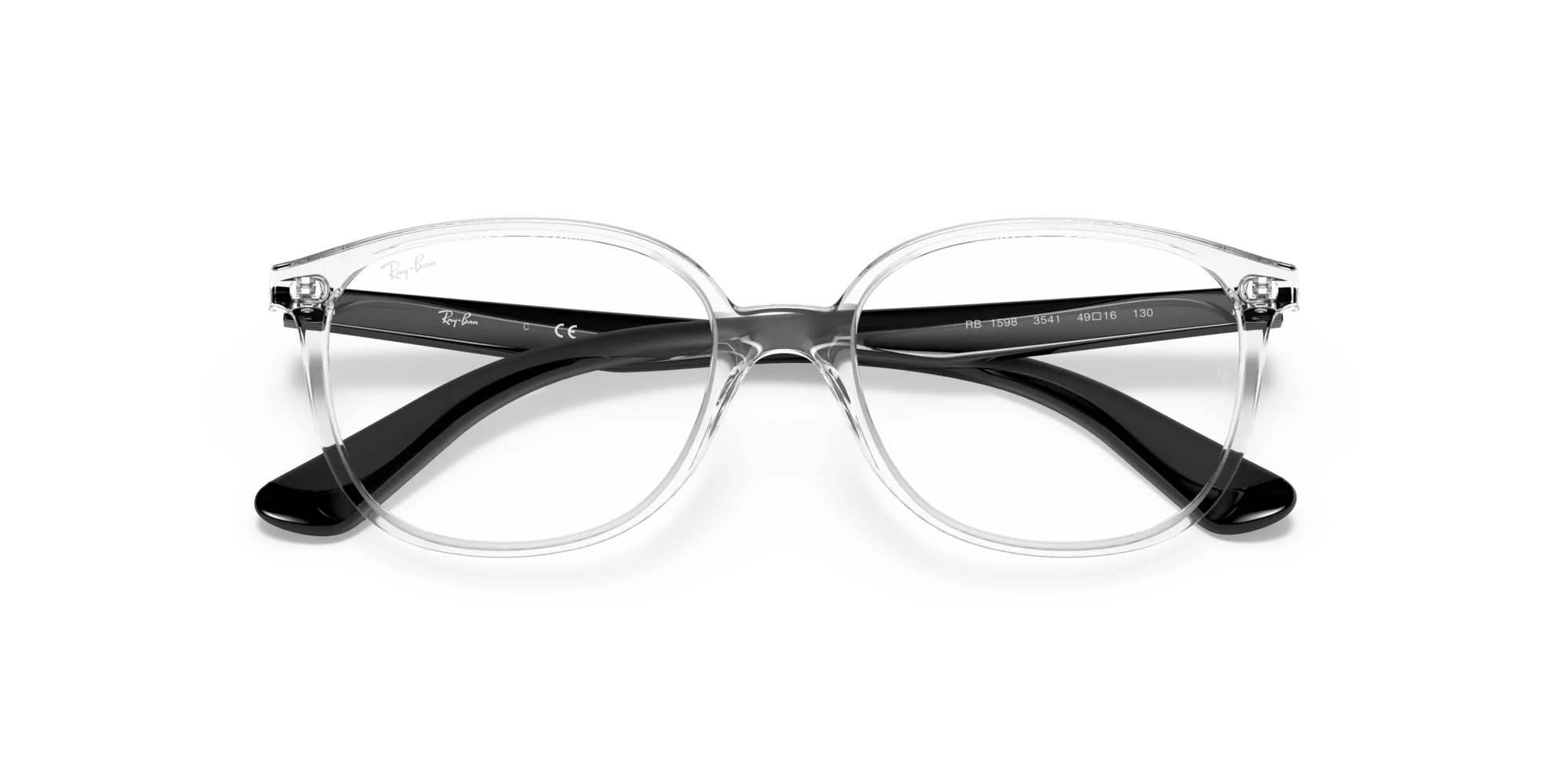 Ray - Ban RY1598 3541 Montature da vista Plastica Trasparente Squadrata - immagine 2