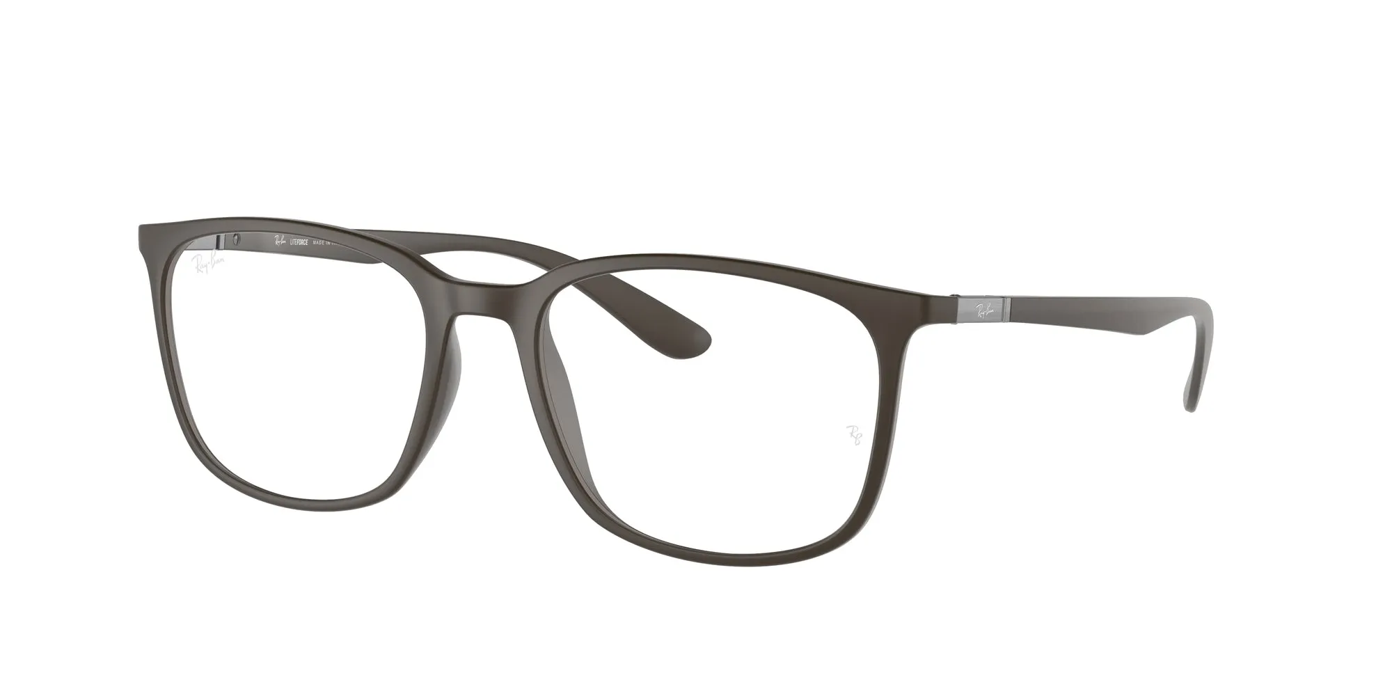 Ray - Ban RX7199 8063 Montature da vista Peek Marrone Trasparente Squadrata Normale - immagine 1