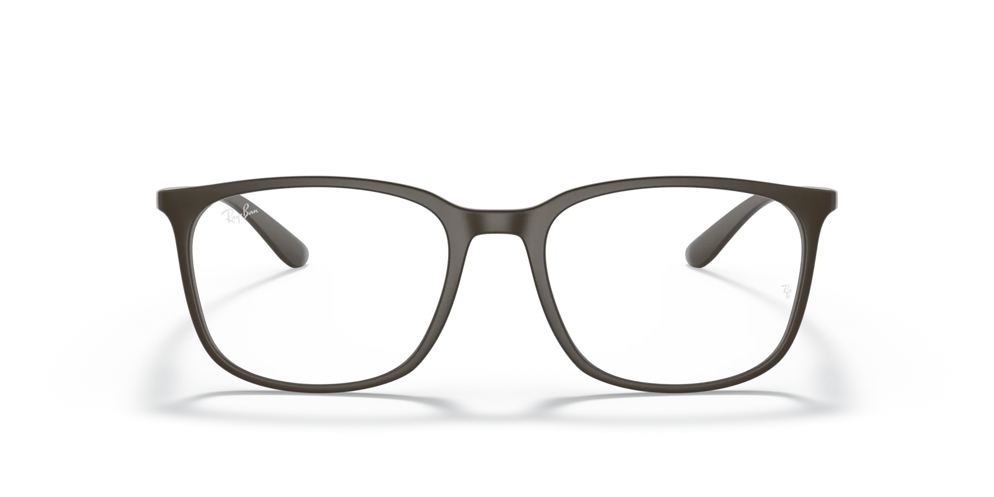 Ray - Ban RX7199 8063 Montature da vista Peek Marrone Trasparente Squadrata Normale - immagine 3