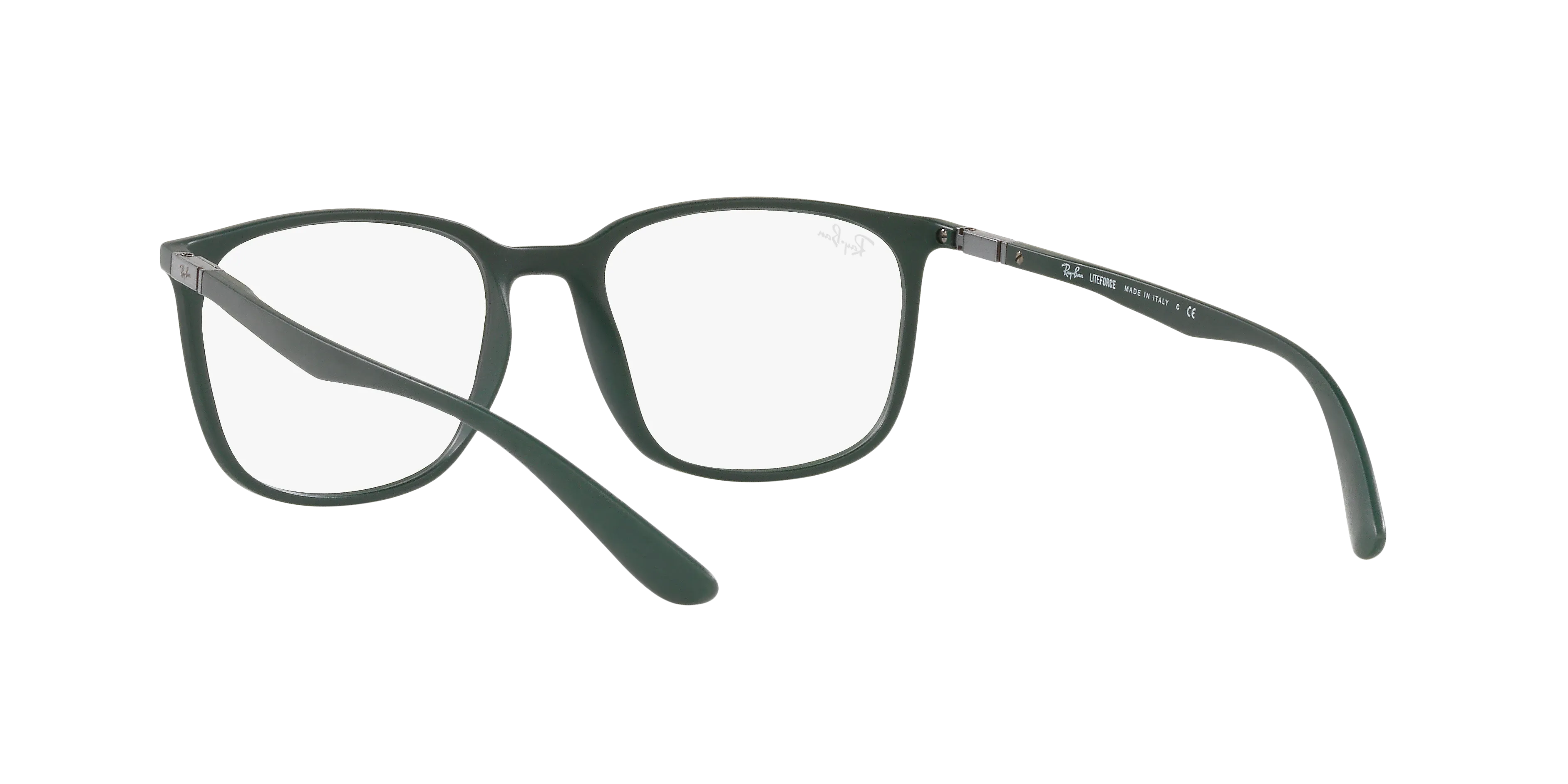 Ray - Ban RX7199 8062 Montature da vista Peek Verde Trasparente Squadrata Normale - immagine 4
