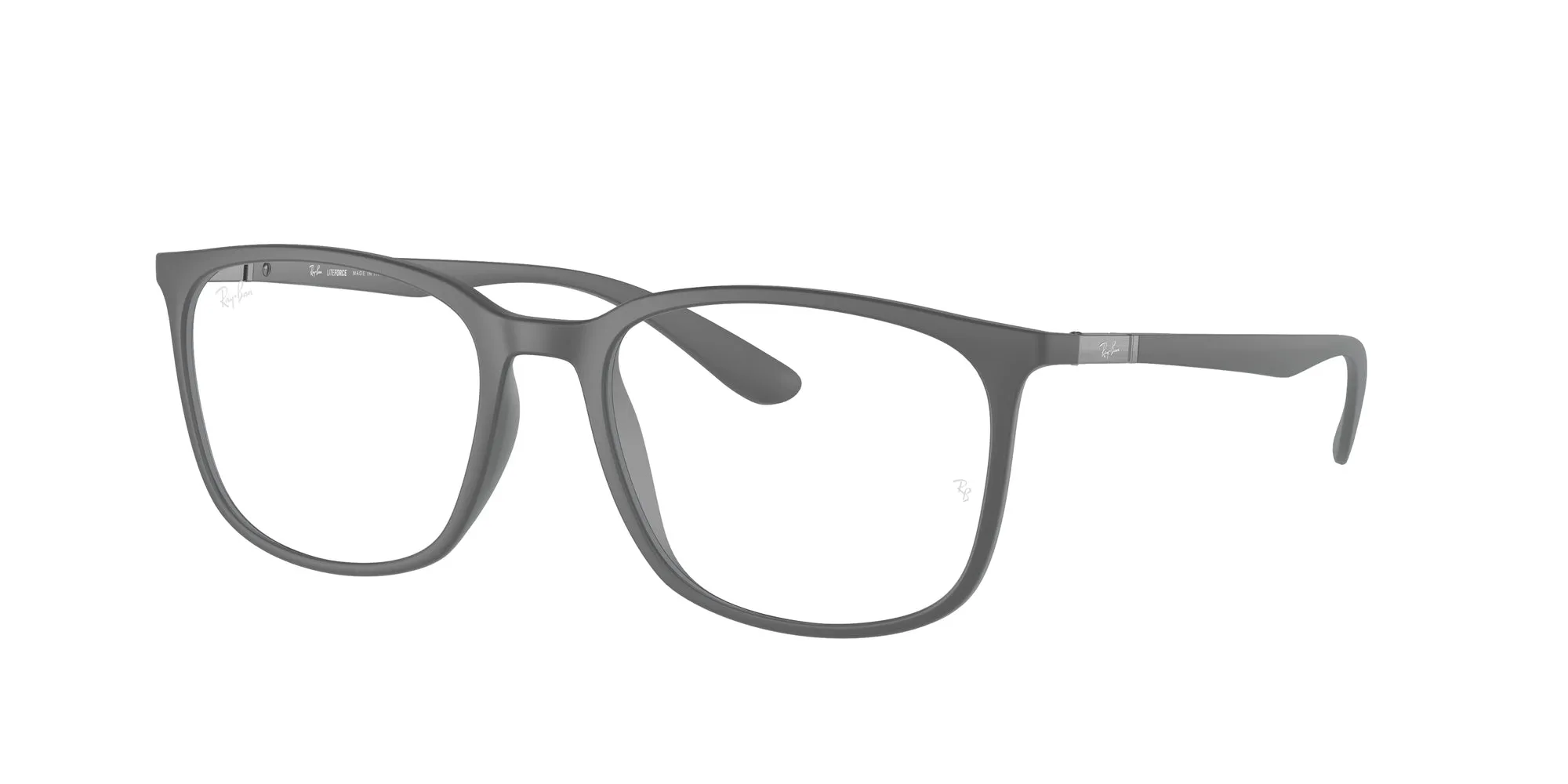 Ray - Ban RX7199 5521 Montature da vista Peek Grigio Trasparente Squadrata Normale - immagine 1