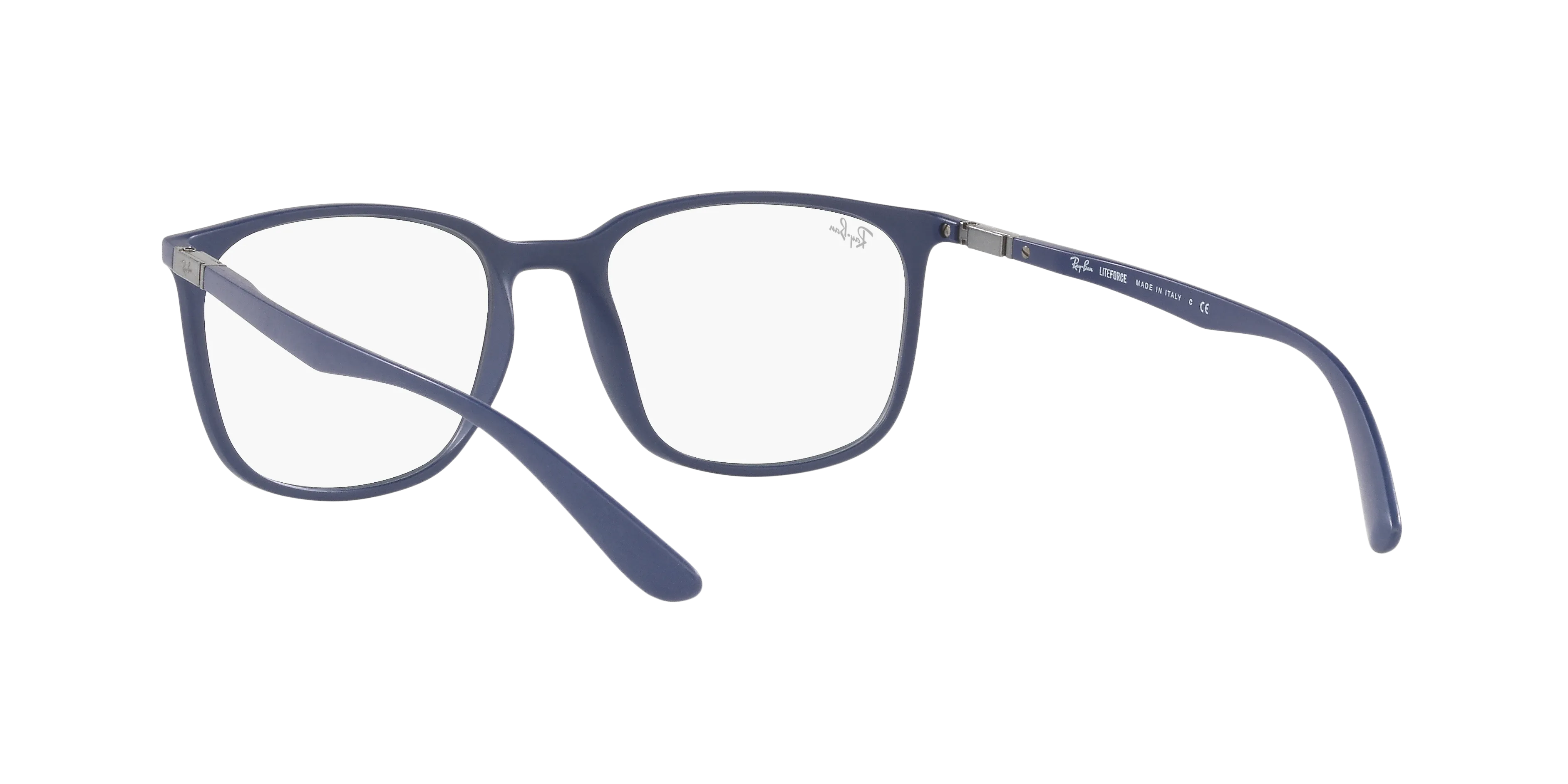Ray - Ban RX7199 5207 Montature da vista Peek Blu Trasparente Squadrata Normale - immagine 4