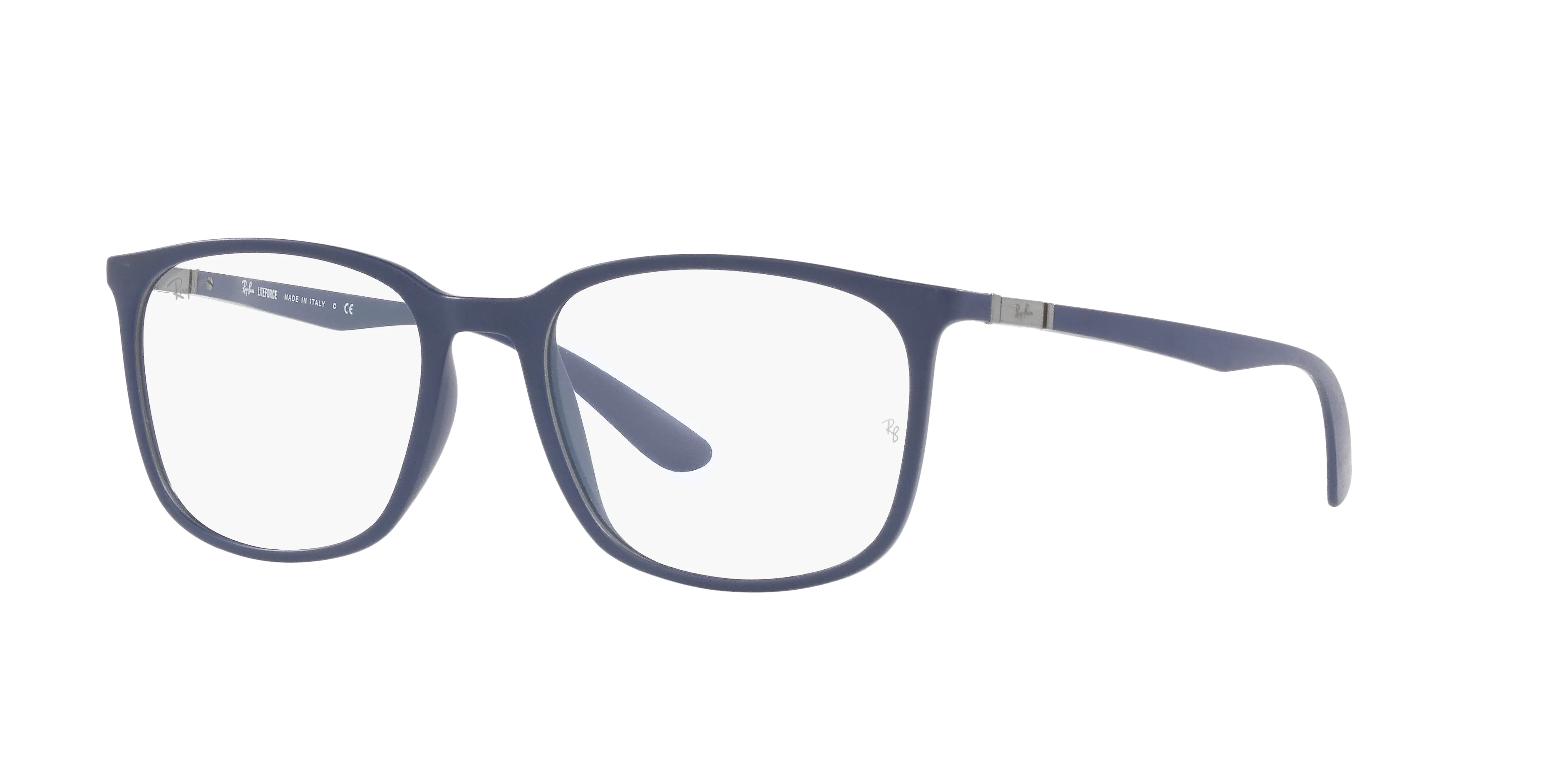 Ray - Ban RX7199 5207 Montature da vista Peek Blu Trasparente Squadrata Normale - immagine 1