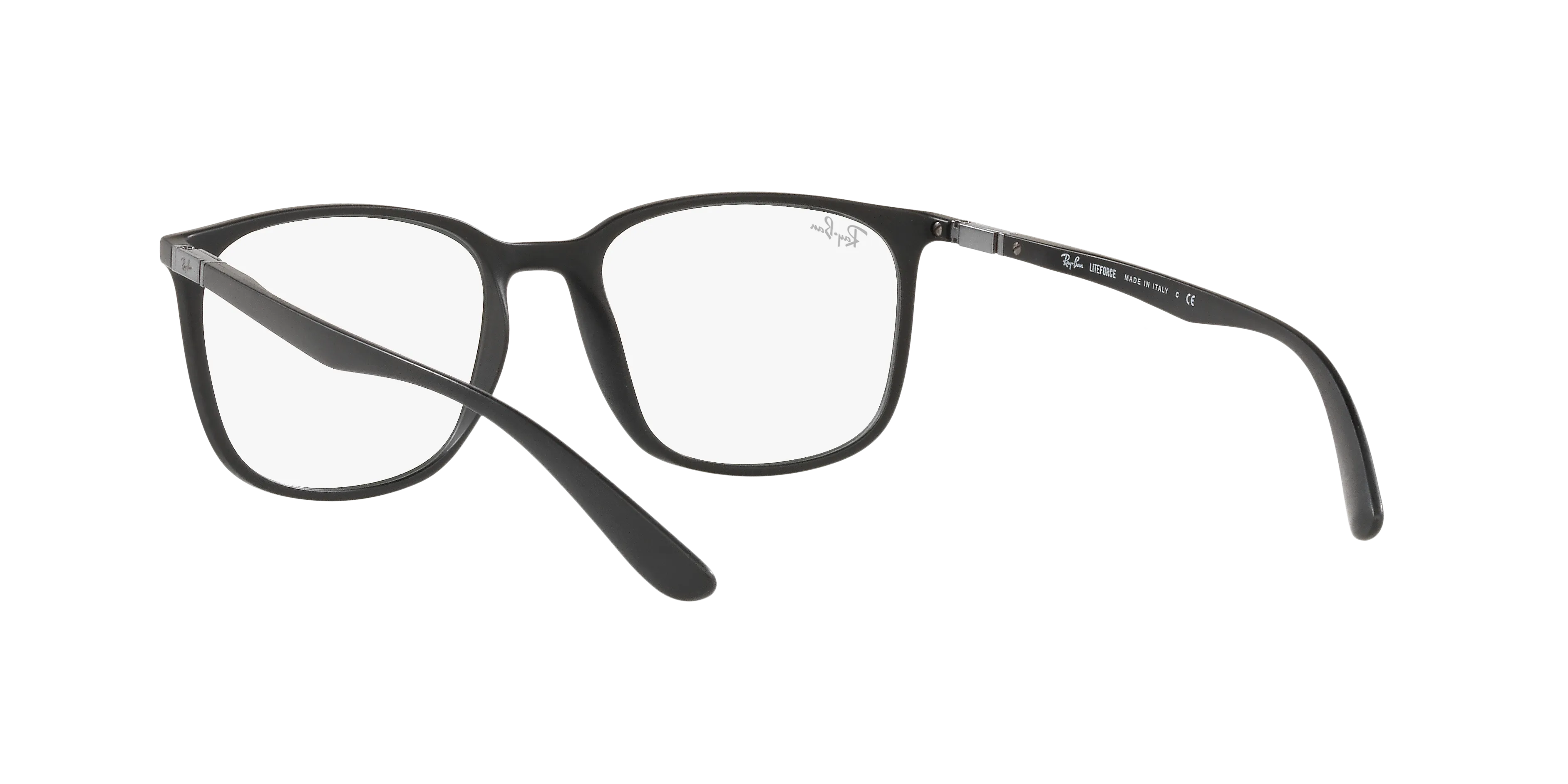 Ray - Ban RX7199 5204 Montature da vista Peek Nero Trasparente Squadrata Normale - immagine 4