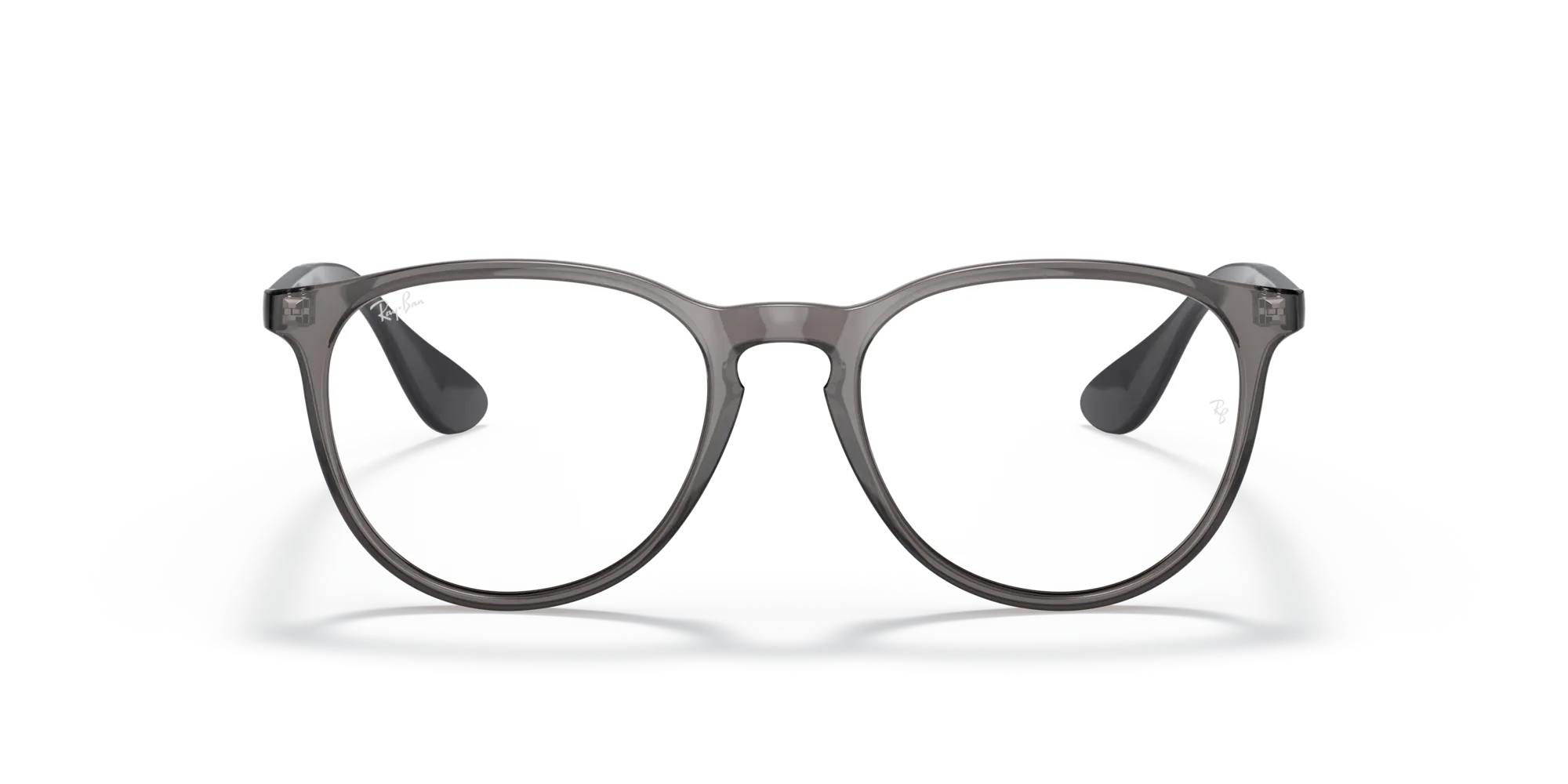 Ray - Ban RX7046 ERIKA 8140 Montature da vista Iniettato Grigio Trasparente Rotonda Normale - immagine 3
