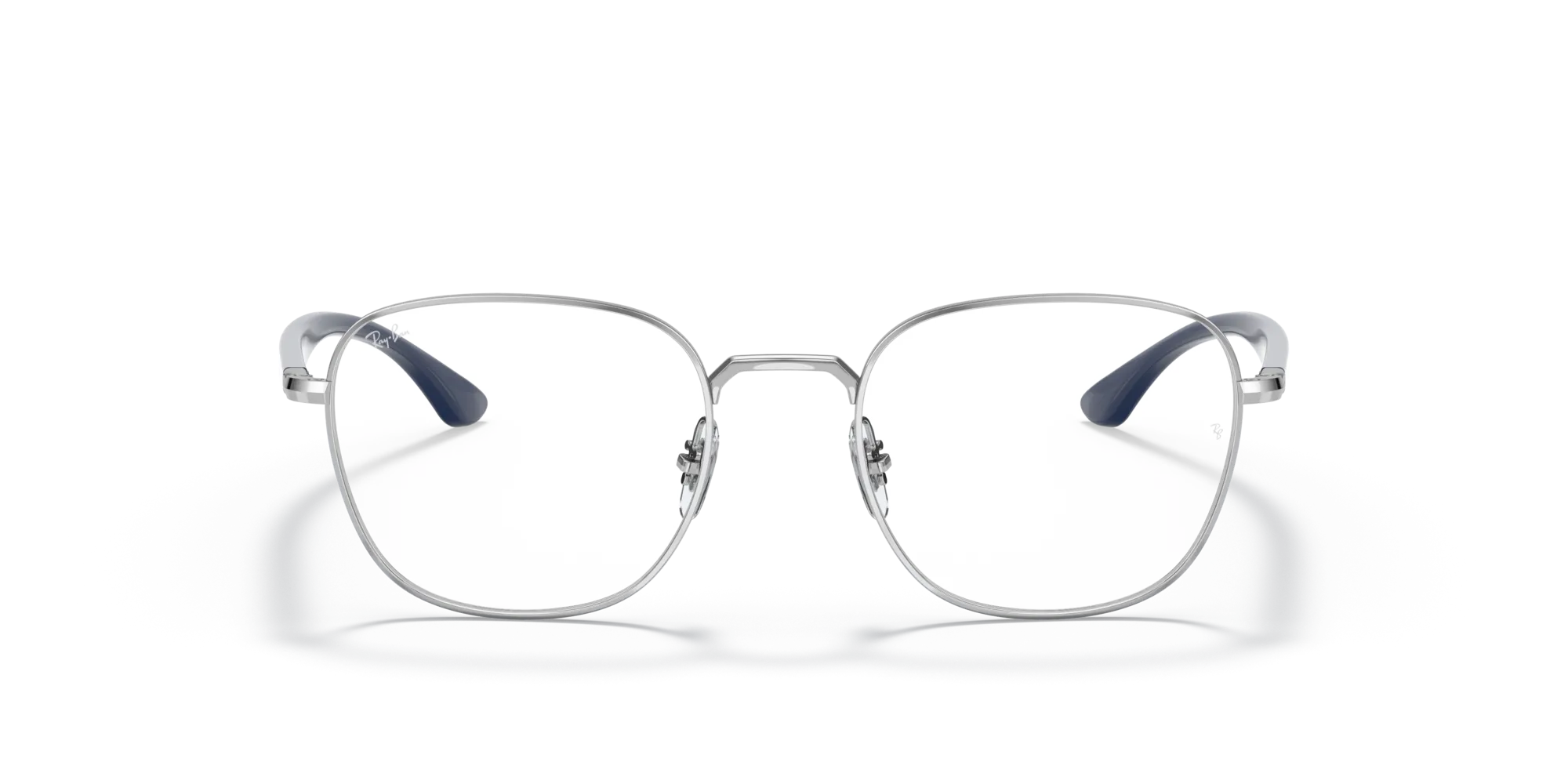 Ray - Ban RX6477 2501 Montature da vista Metallo Argento Squadrata - immagine 3