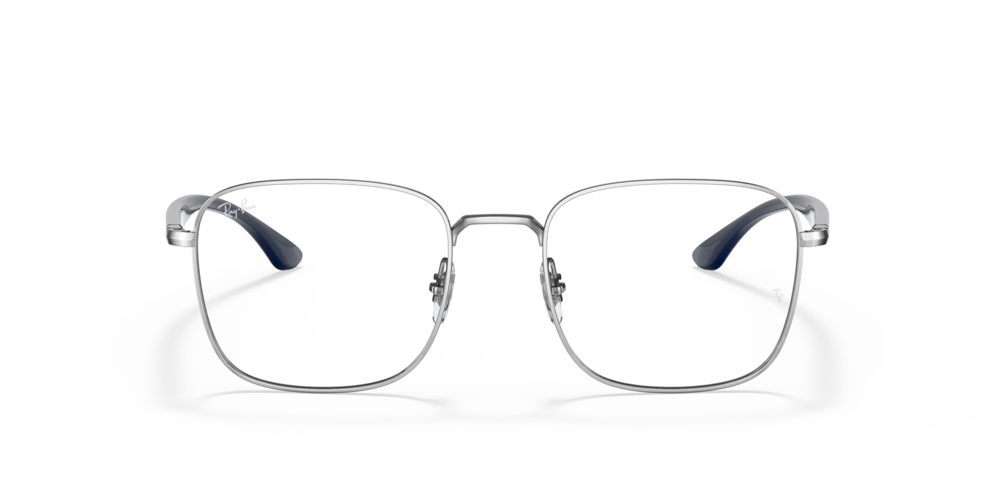 Ray - Ban RX6469 2501 Montature da vista Metallo Argento Squadrata - immagine 3