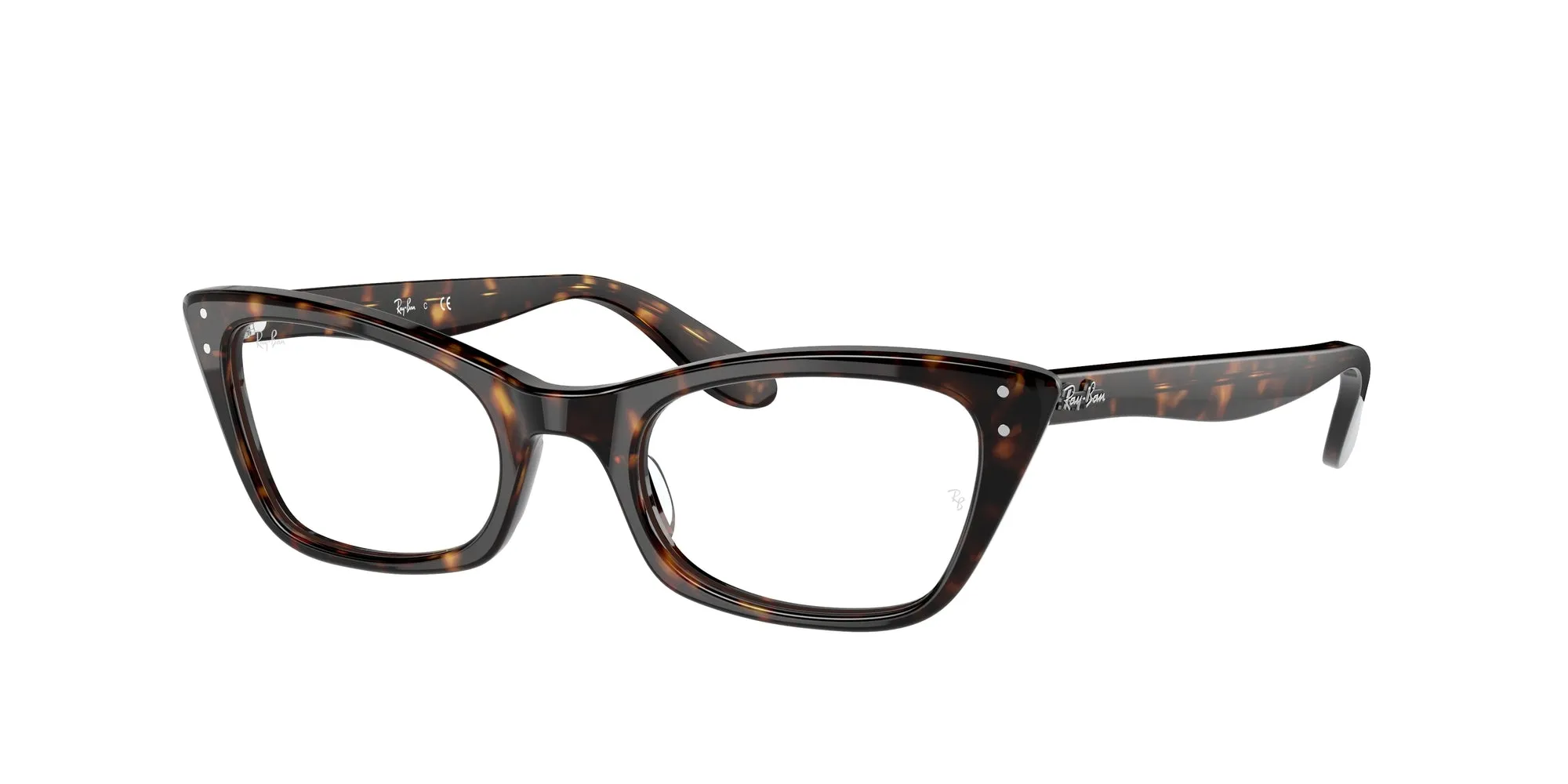 Ray - Ban RX5499 LADY BURBANK 2012 Montature da vista Acetato Tartaruga Trasparente Cat Eye Normale - immagine 1