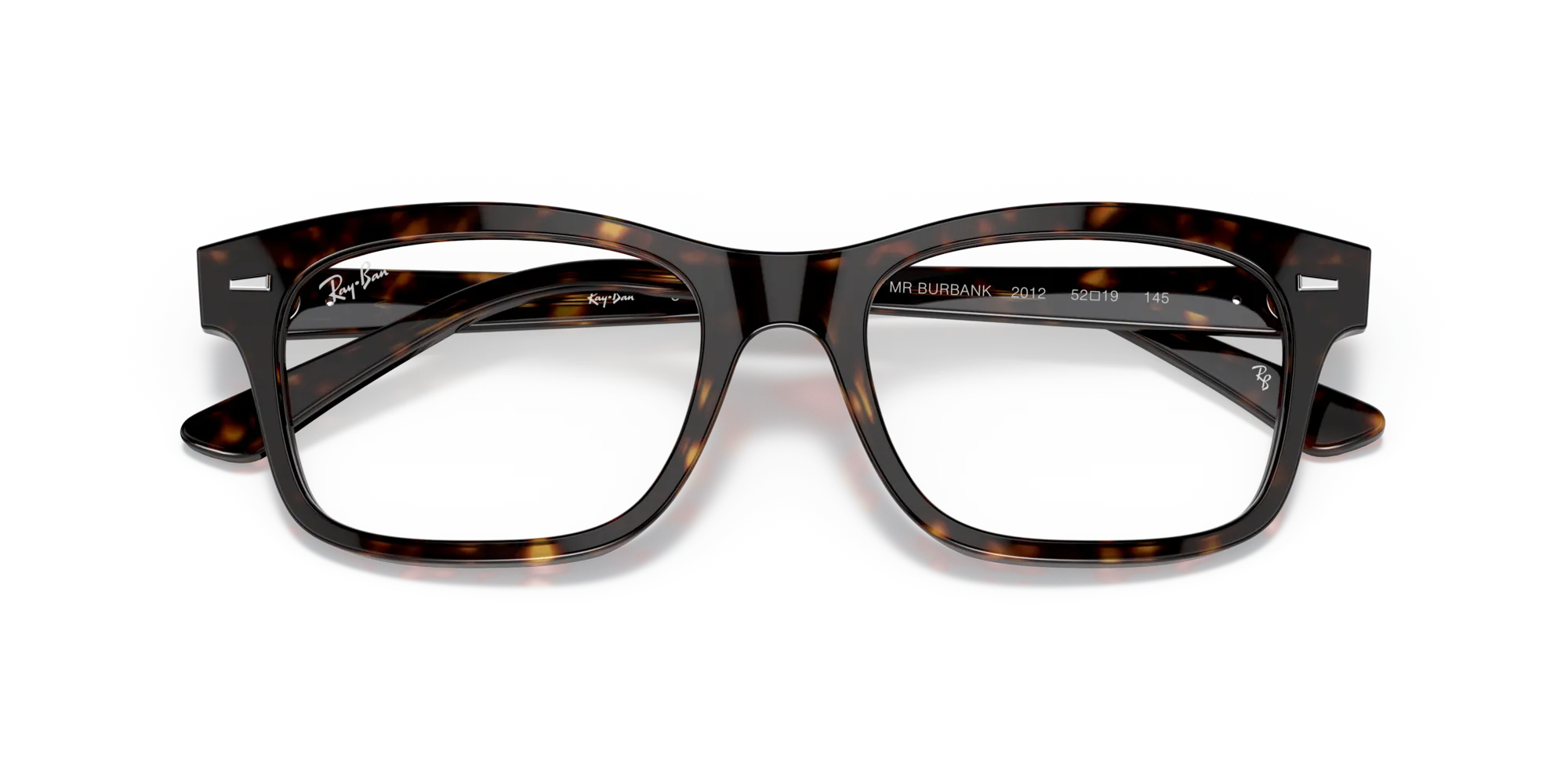 Ray - Ban RX5383 MR BURBANK 2012 Montature da vista Acetato Tartaruga Trasparente Squadrata Normale - immagine 2