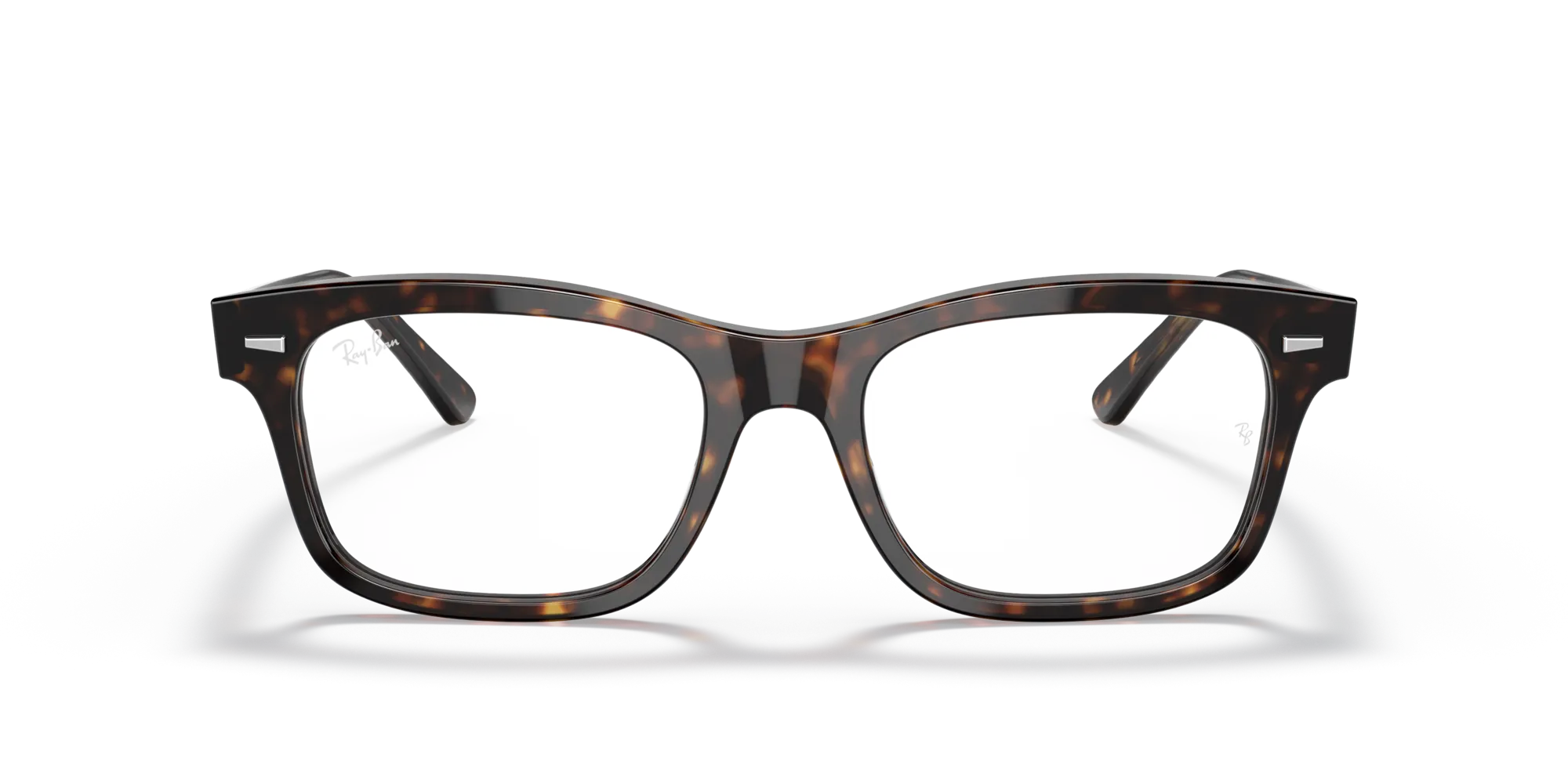 Ray - Ban RX5383 MR BURBANK 2012 Montature da vista Acetato Tartaruga Trasparente Squadrata Normale - immagine 3