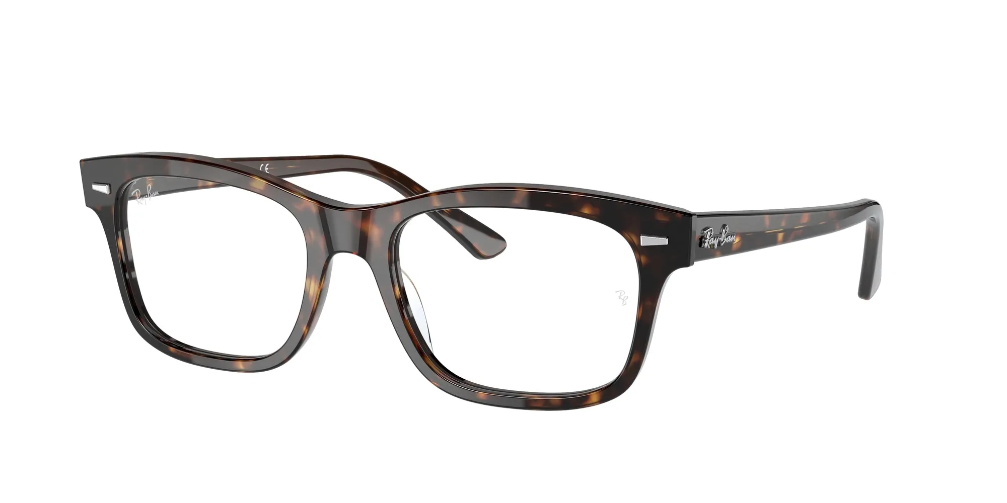 Ray - Ban RX5383 MR BURBANK 2012 Montature da vista Acetato Tartaruga Trasparente Squadrata Normale - immagine 1