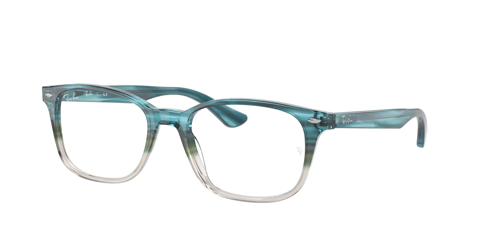 Ray - Ban RX5375 8146 Montature da vista Acetato Tartaruga Trasparente Squadrata Normale - immagine 1