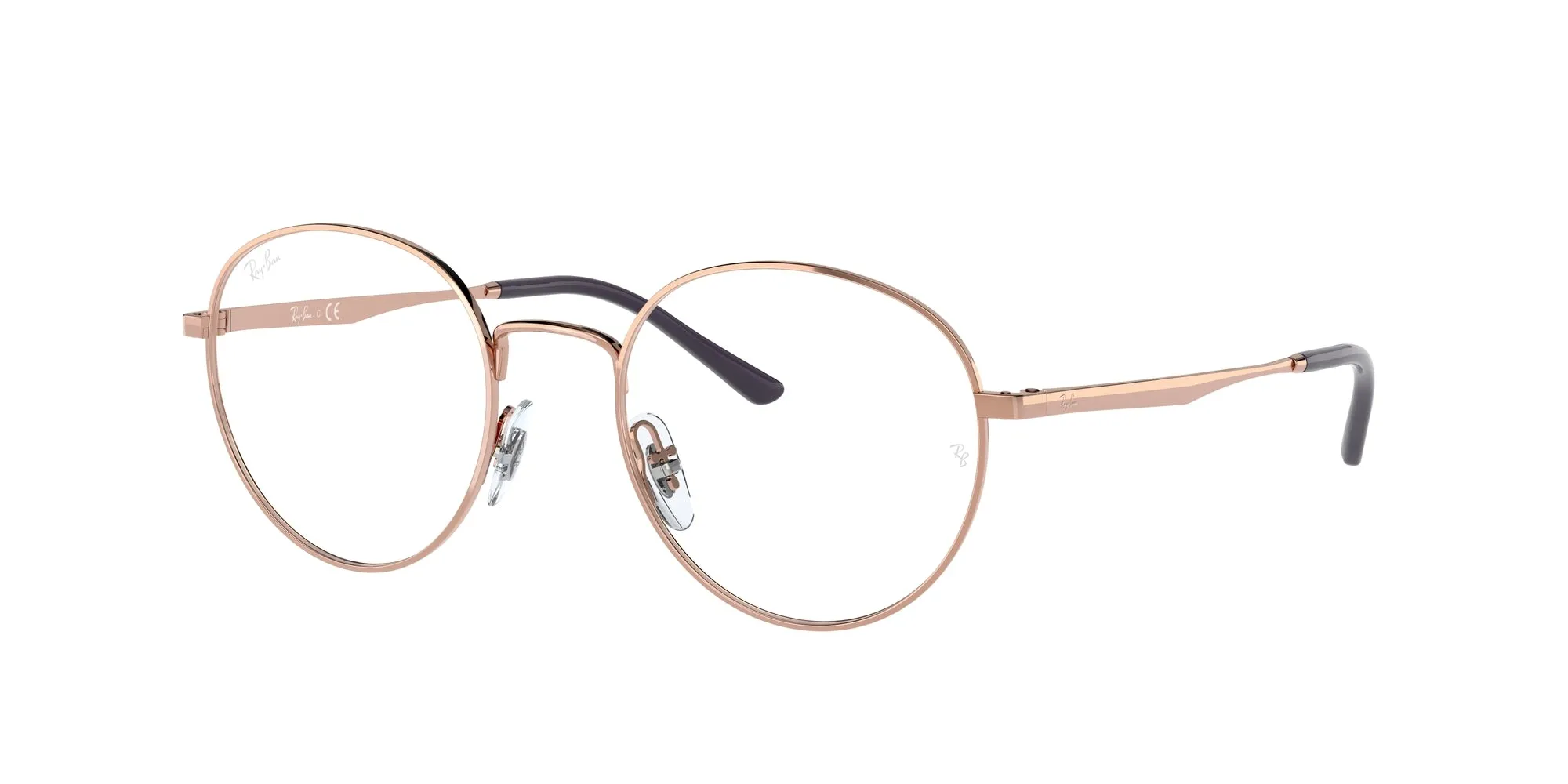 Ray - Ban RX3681V 3094 Montature da vista Metallo Oro Trasparente Pantos Normale - immagine 1