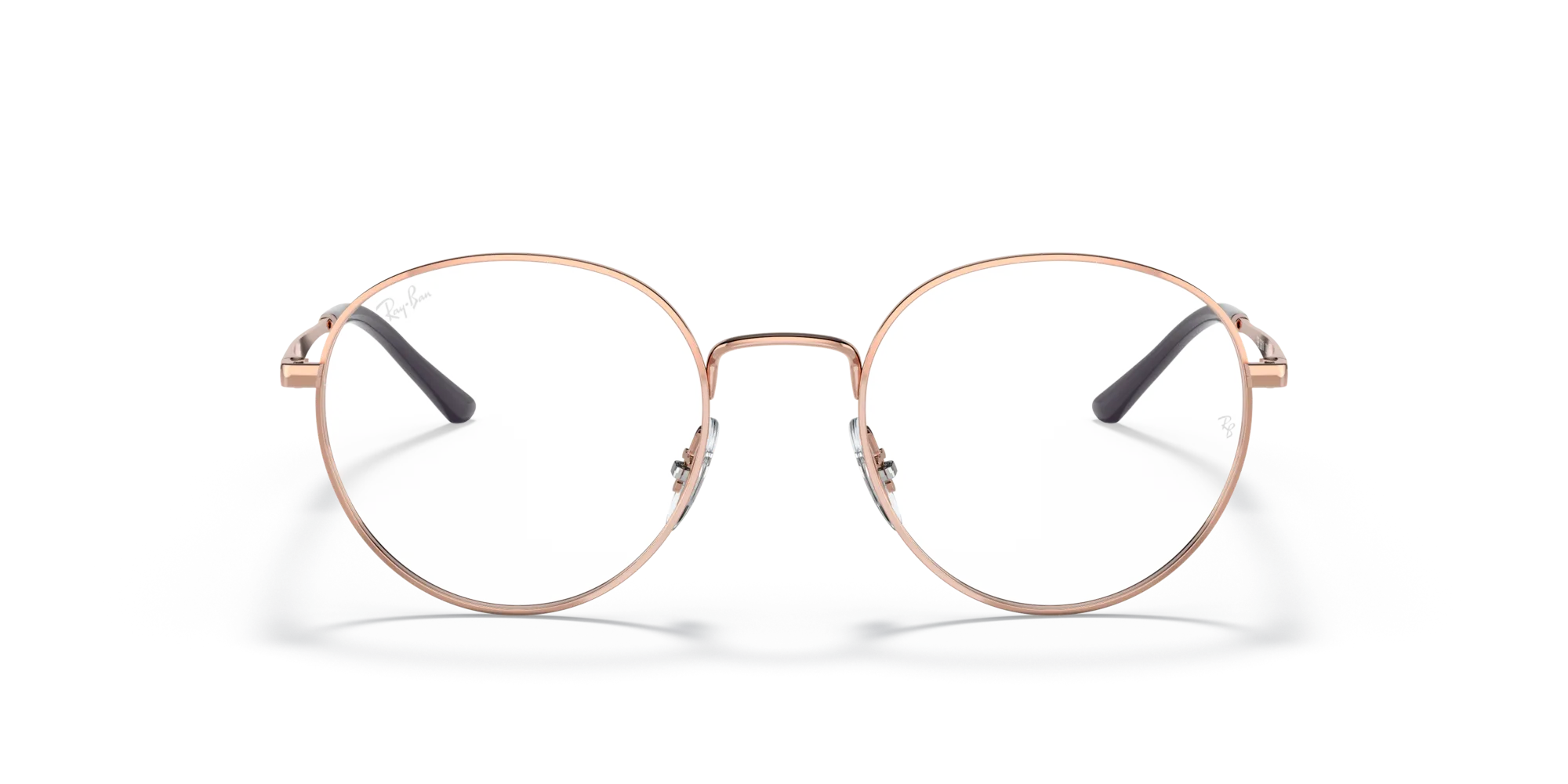 Ray - Ban RX3681V 3094 Montature da vista Metallo Oro Trasparente Pantos Normale - immagine 3