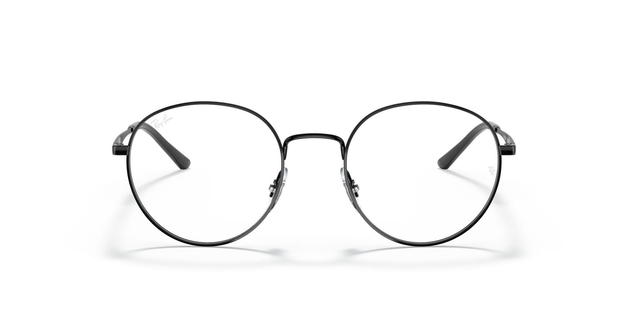 Ray - Ban RX3681V 2509 Montature da vista Metallo Nero Trasparente Pantos Normale - immagine 3