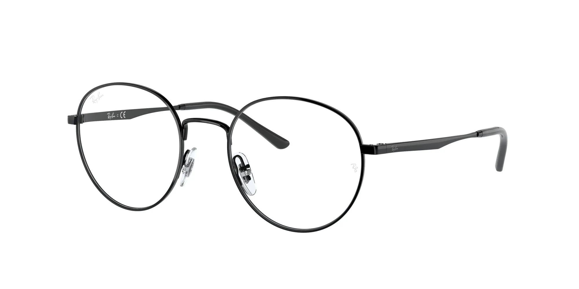 Ray - Ban RX3681V 2509 Montature da vista Metallo Nero Trasparente Pantos Normale - immagine 1