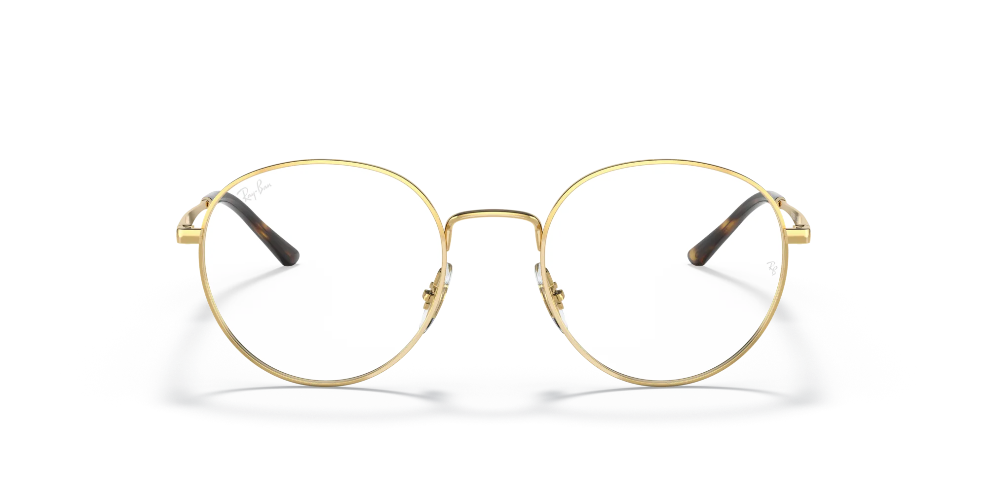 Ray - Ban RX3681V 2500 Montature da vista Metallo Oro Trasparente Pantos Normale - immagine 3