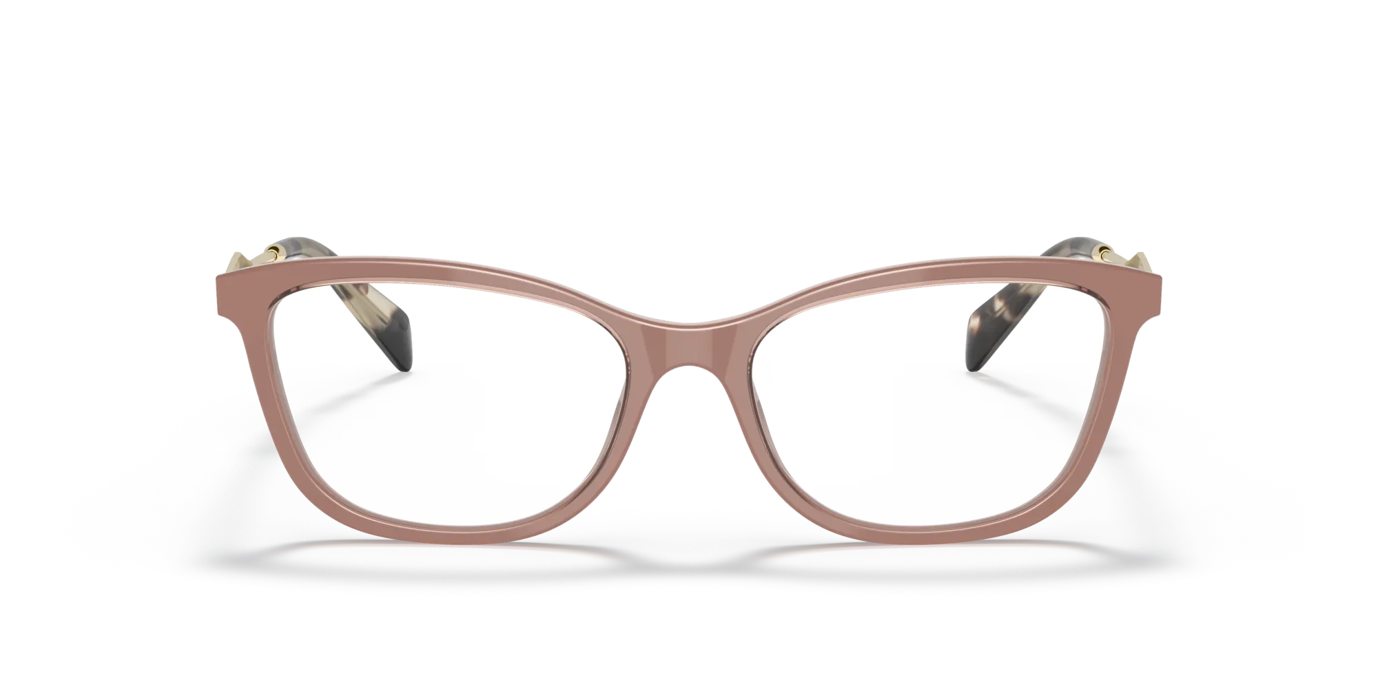 Prada PR 02YV 01Y1O1 Montature da vista Acetato Blu Trasparente Farfalla Normale - immagine 3