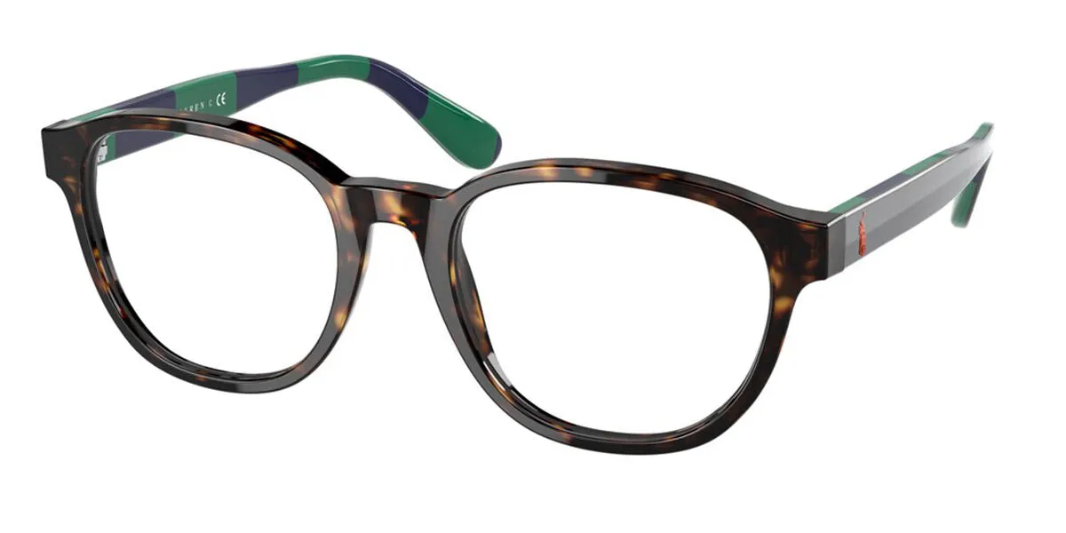 Polo Ralph Lauren PH2228 5003 Montature da vista Acetato Marrone Trasparente Pantos Normale - immagine 1