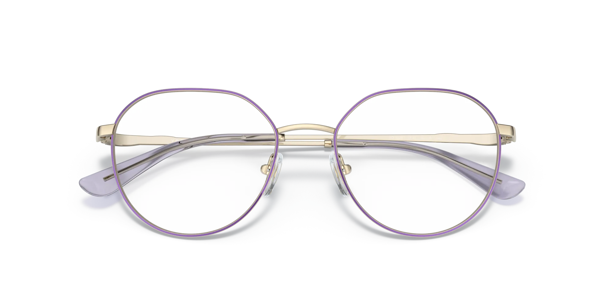 VOGUE EYEWEAR VO4209 5140 Montature da vista Metallo Viola Geometrica Normale - immagine 2