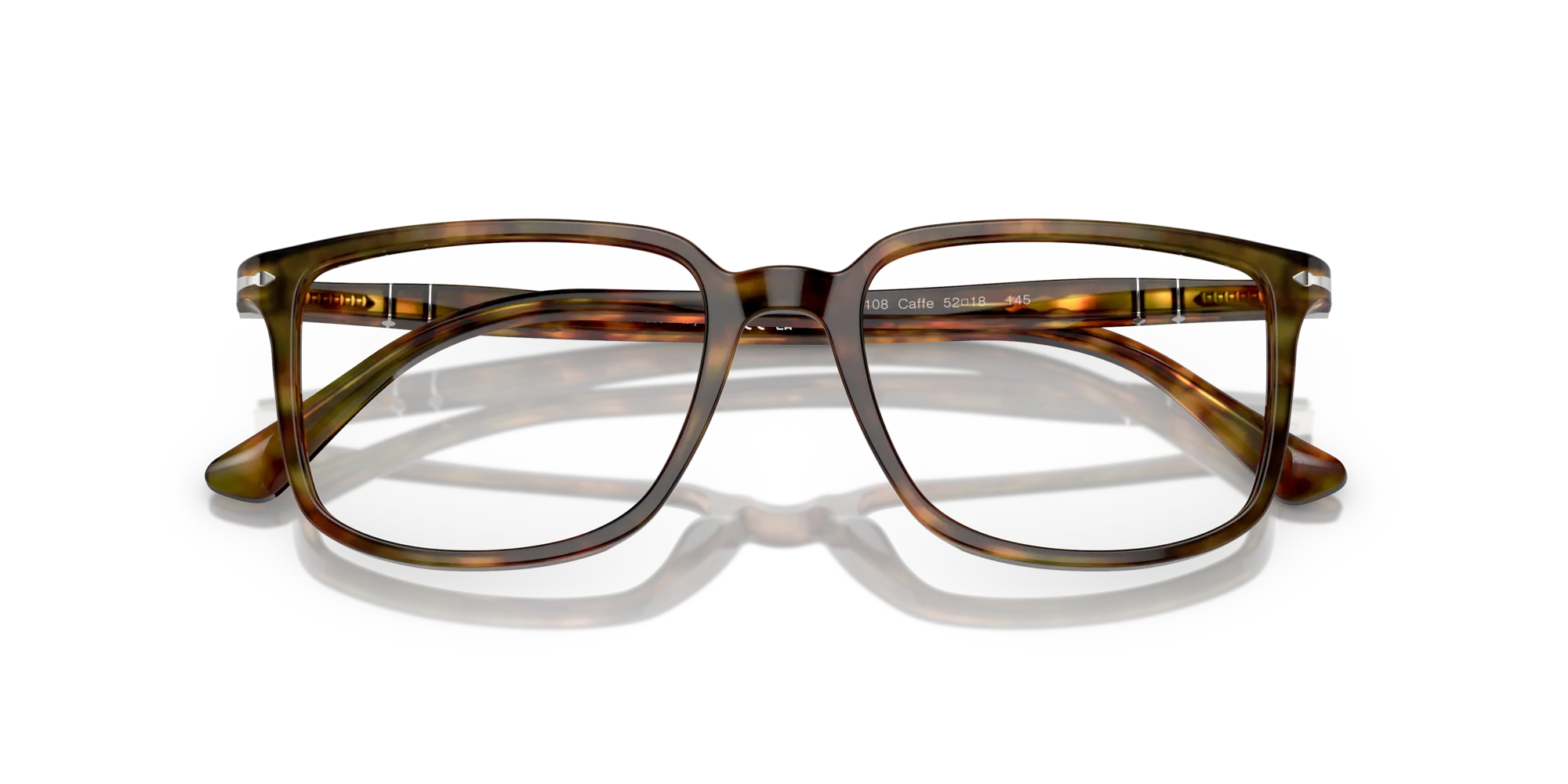 Persol PO3275V 108 Montature da vista Plastica Havana Squadrata - immagine 2